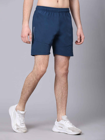 Dpassion Core Blue Performance Training Shorts Premium Activewear