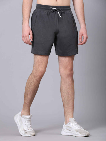 Dpassion Charcoal Training Shorts Premium Activewear
