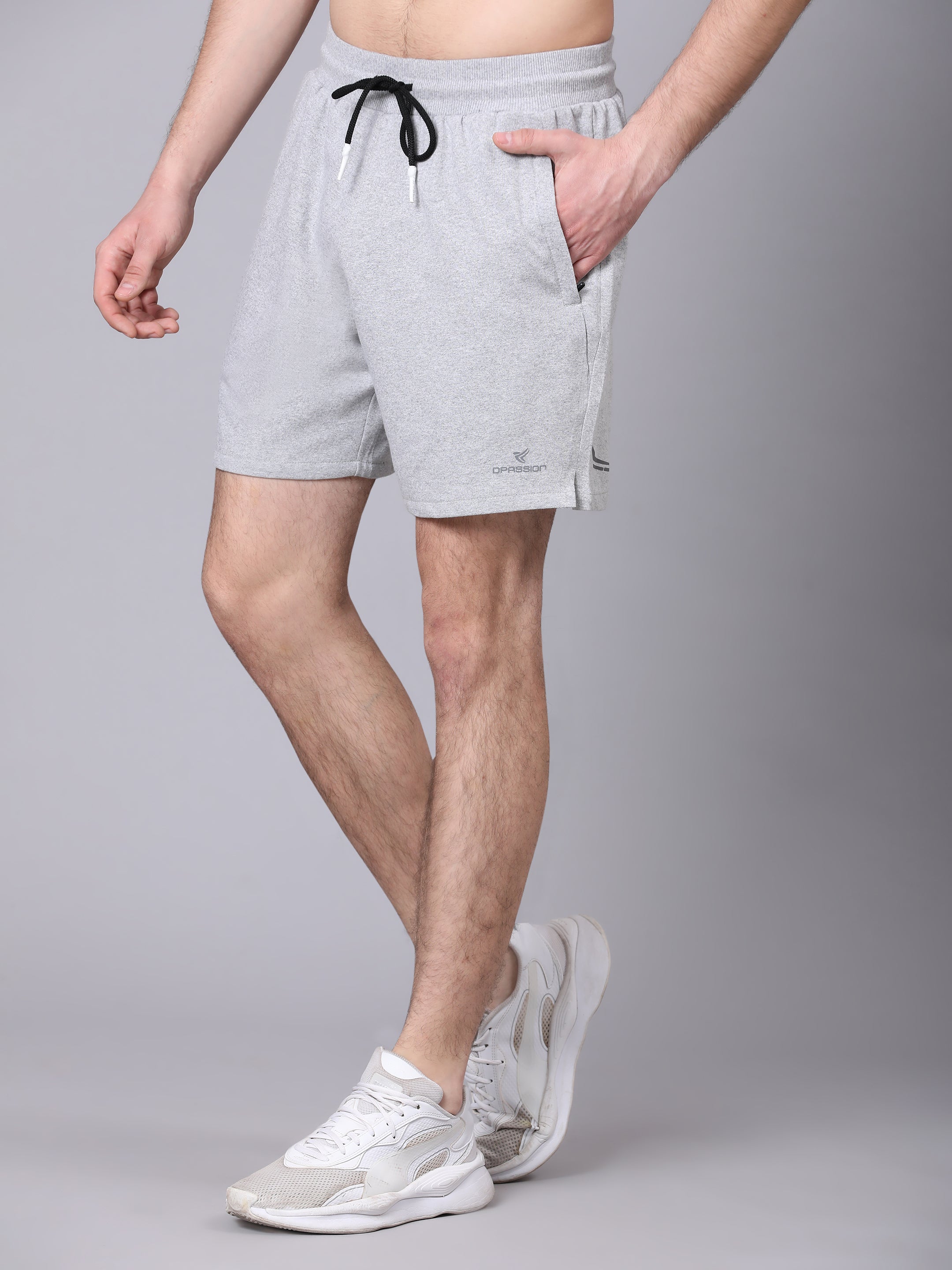 Poly Cotton Terry 260 GSM Men Running Shorts