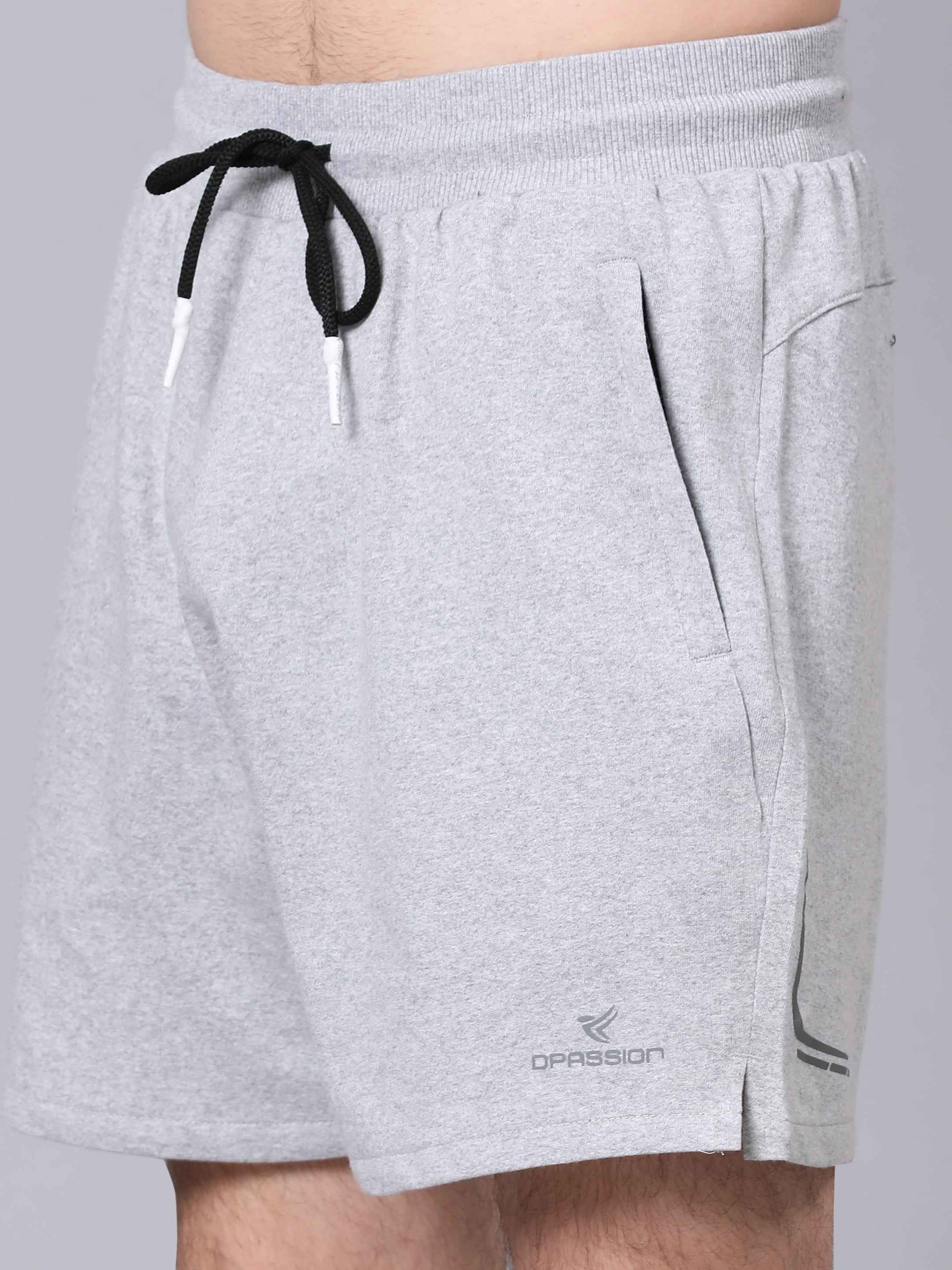 Dpassion Grey Flex Training Shorts Premium Activewear