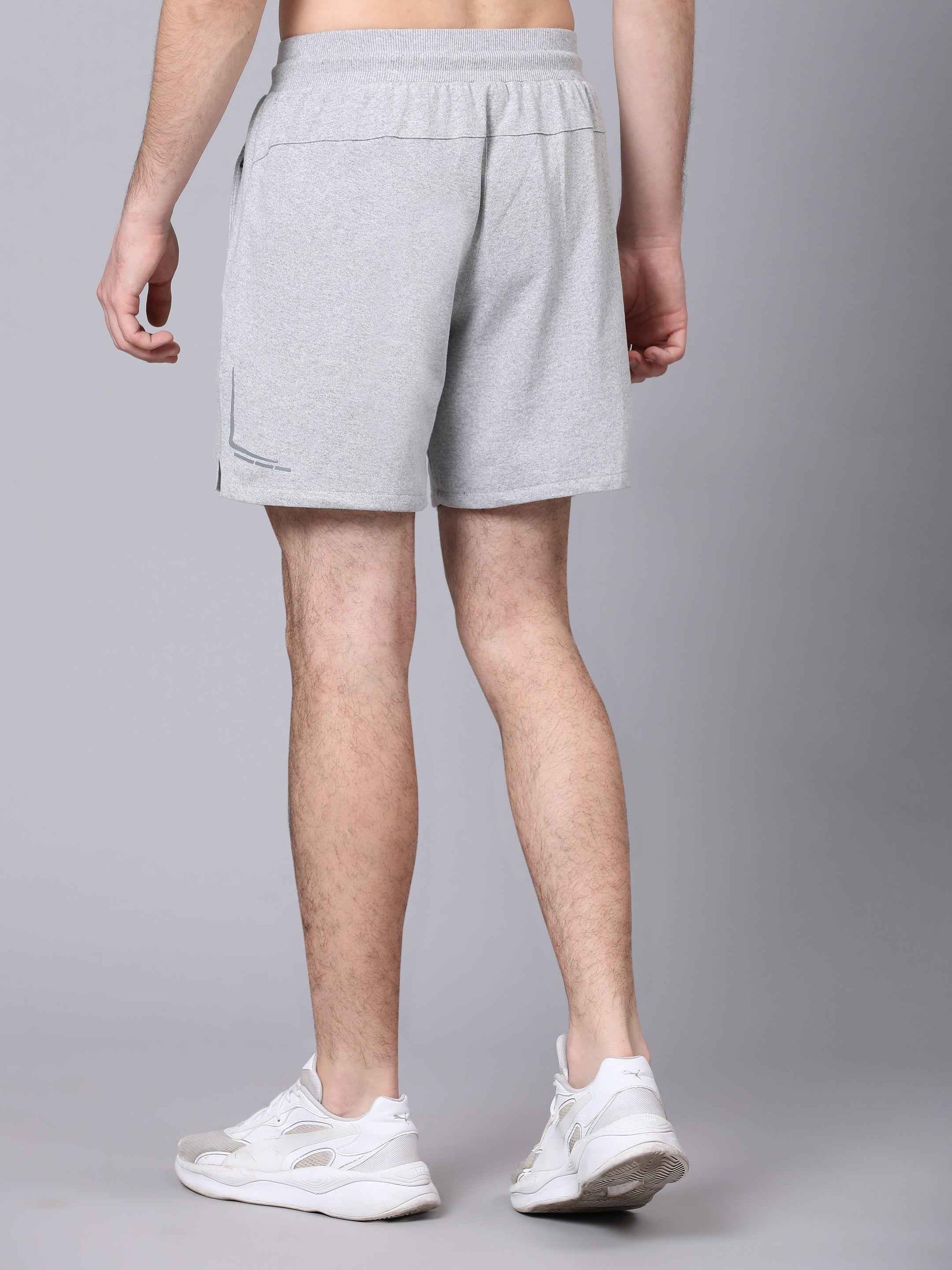Dpassion Grey Flex Training Shorts Premium Activewear