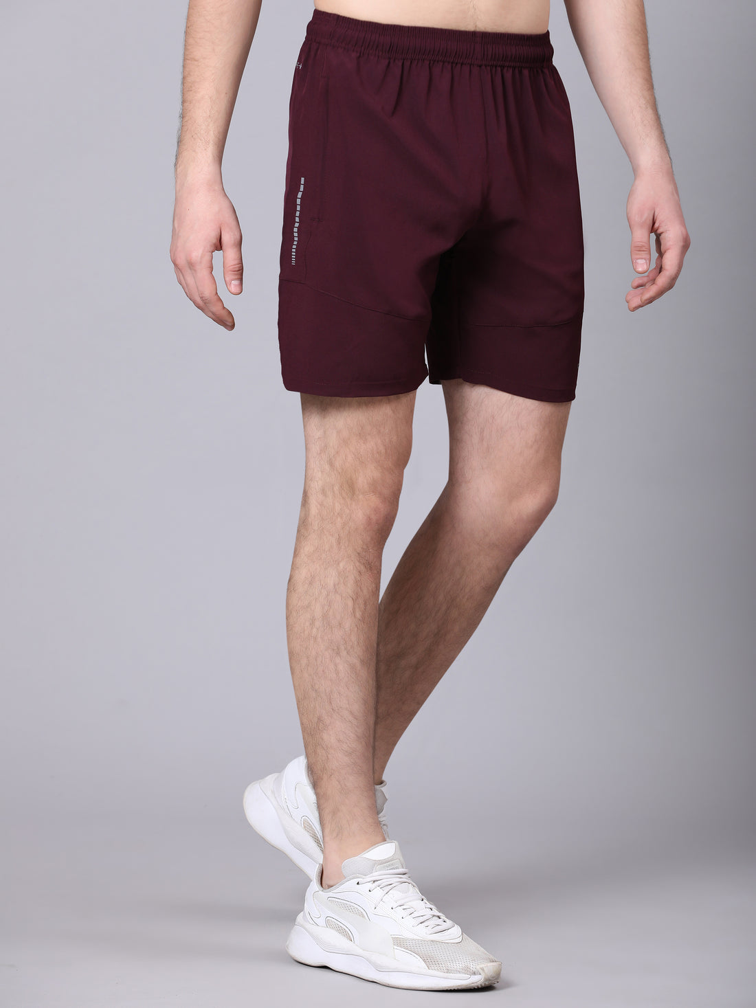 Dpassion Maroon Performance Training Shorts Premium Activewear - Dpassion