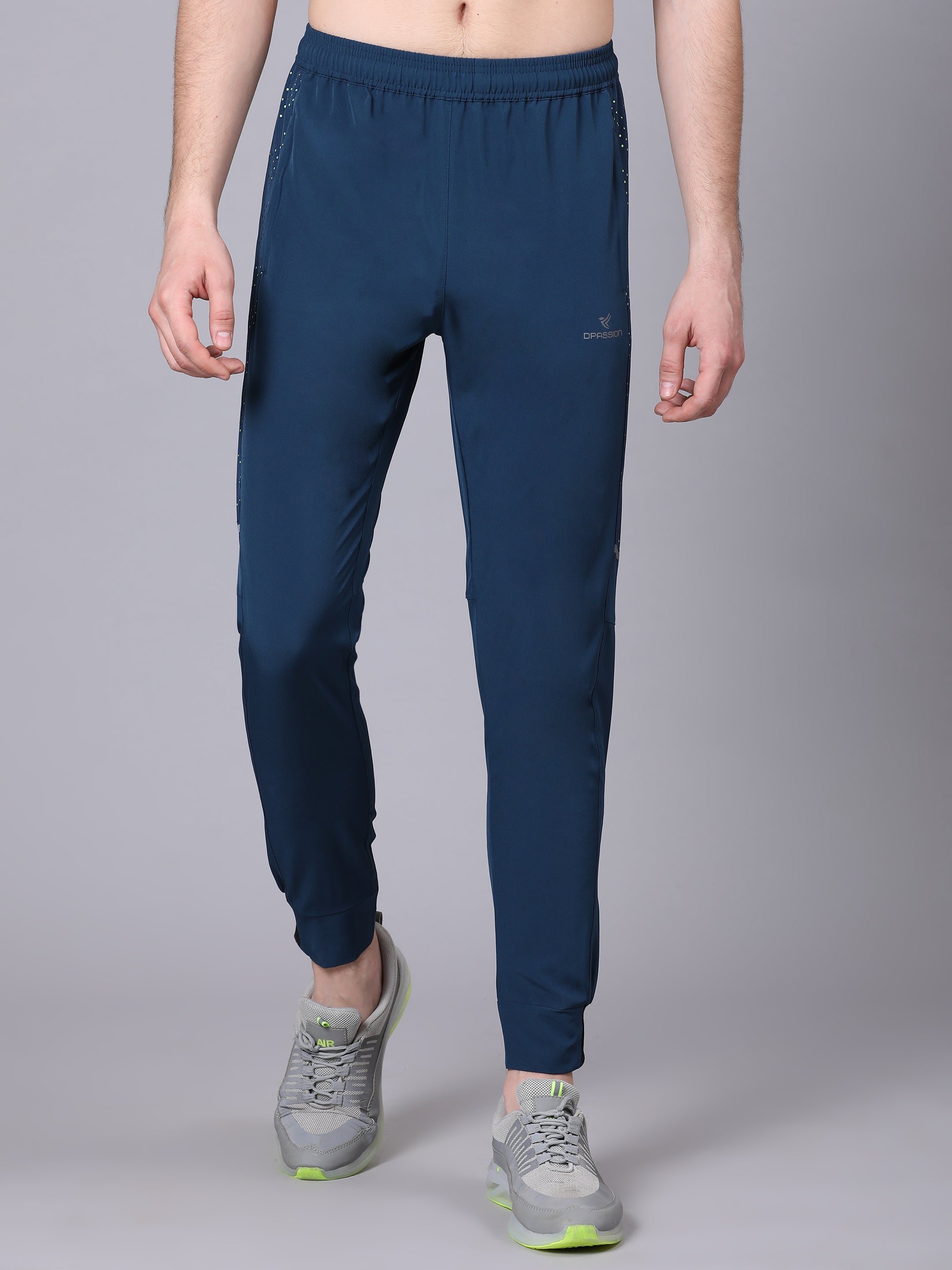 Dpassion Men Tapered Training Trackpants Premium Stretch Activewear - Dpassion