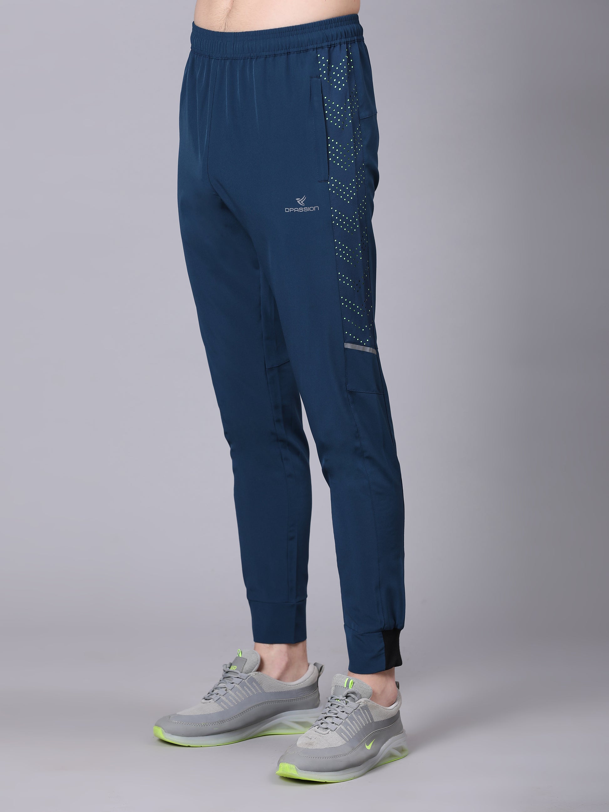 Dpassion Men Tapered Training Trackpants Premium Stretch Activewear - Dpassion