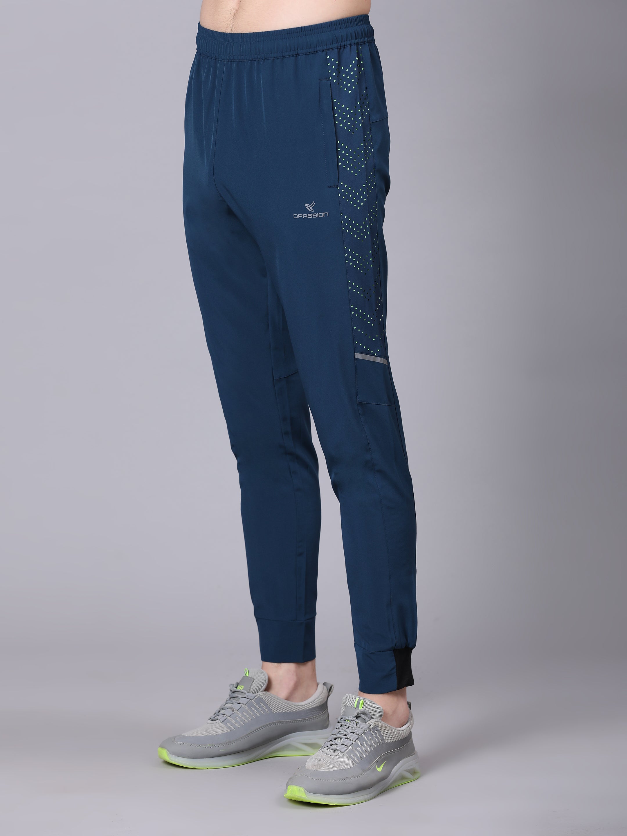 Dpassion Men Tapered Training Trackpants Premium Stretch Activewear - Dpassion