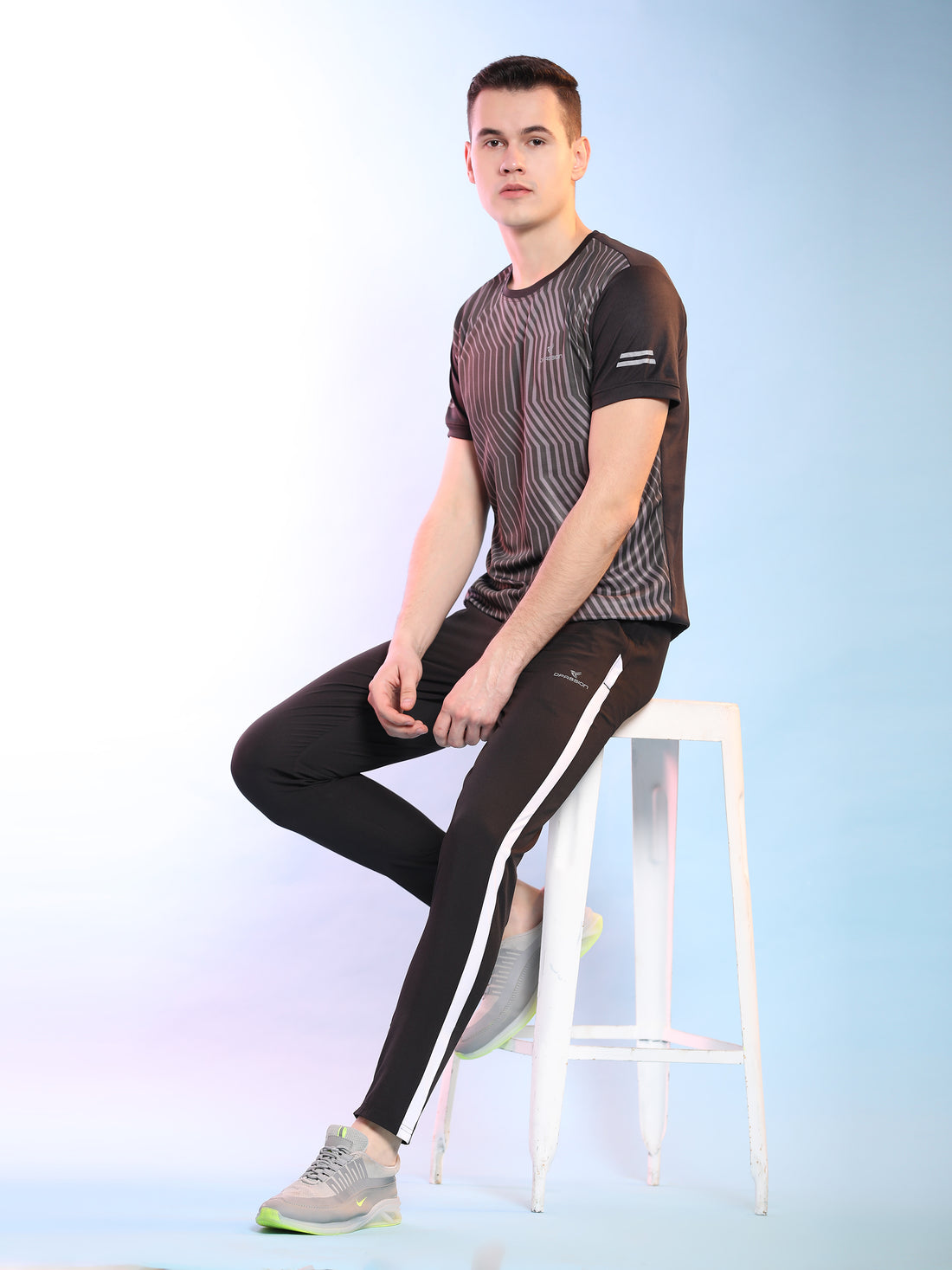 Imported NS Lycra 150 GSM Training Track Pants For Men