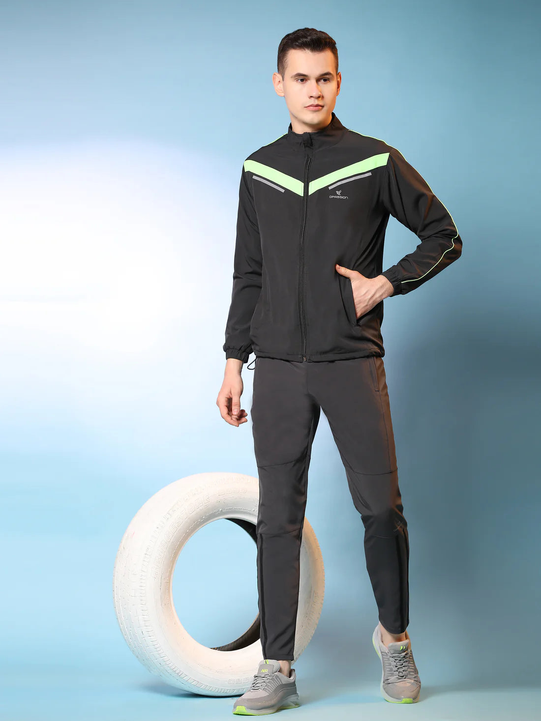 NS Lycra 150 GSM Training Time Track Pants For Men