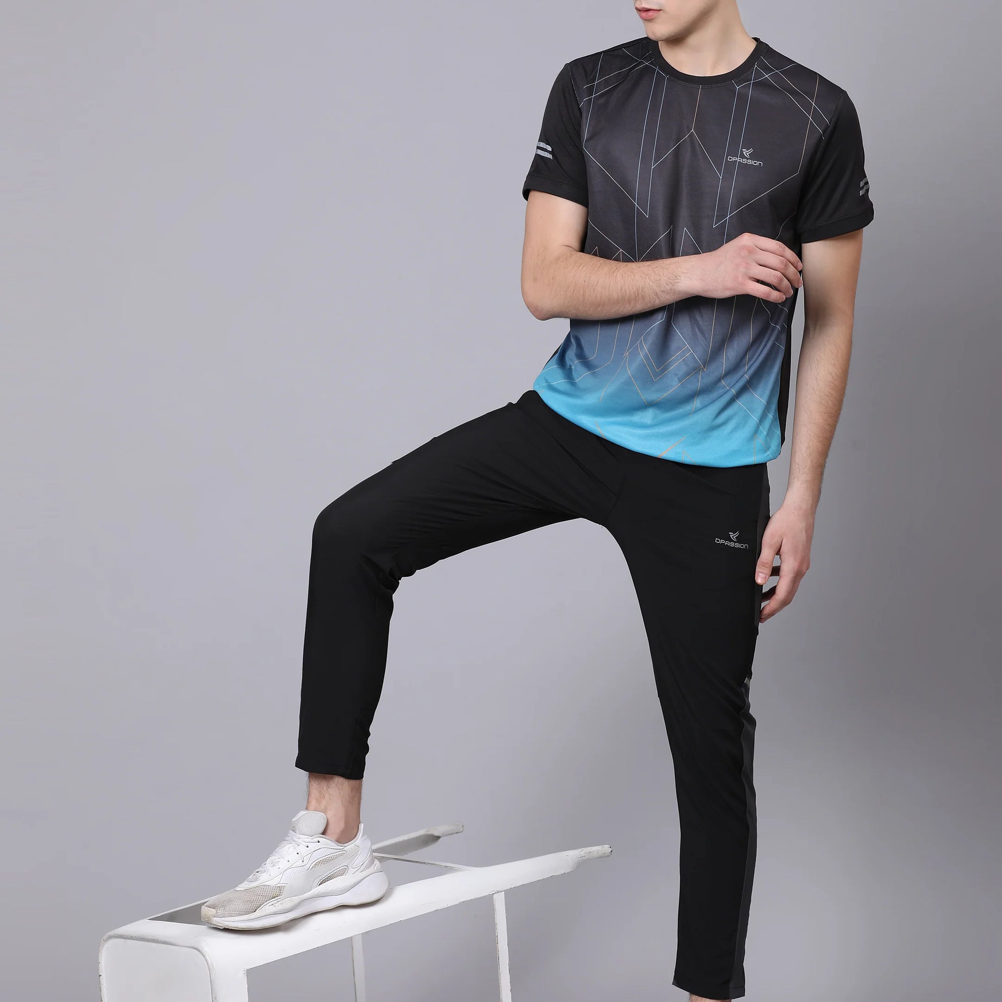 NS Lycra 150 GSM Men Training Track Pants