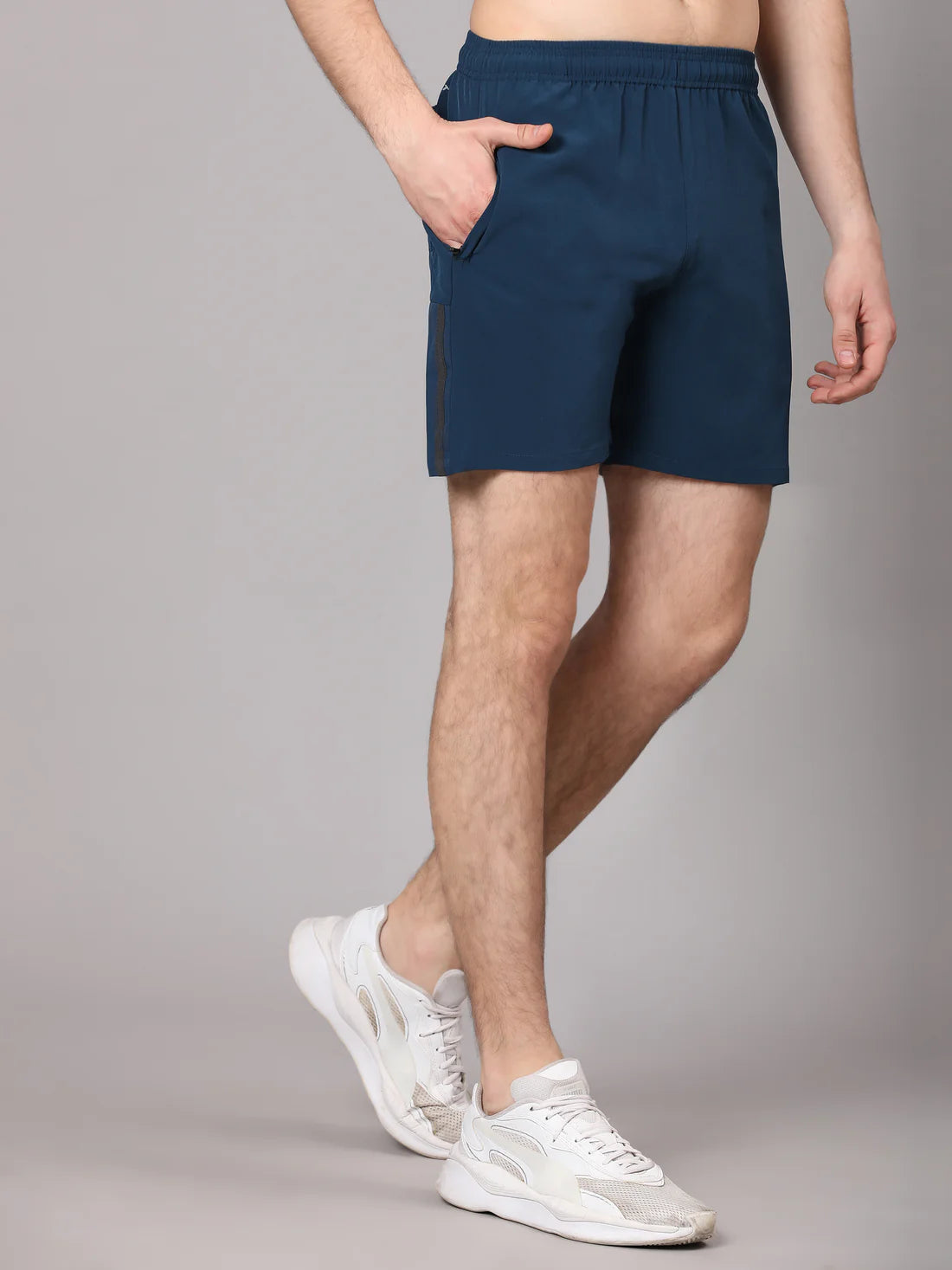 Dpassion Stealth Performance Training Shorts Navy Blue Activewear - Dpassion