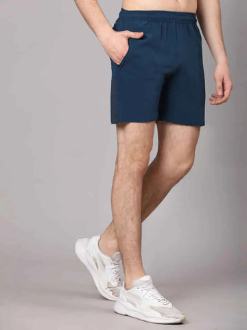 Dpassion Stealth Performance Training Shorts Navy Blue Activewear