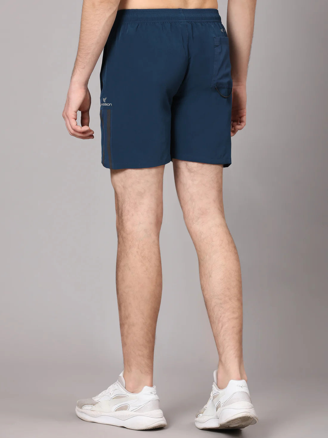 Dpassion Stealth Performance Training Shorts Navy Blue Activewear - Dpassion