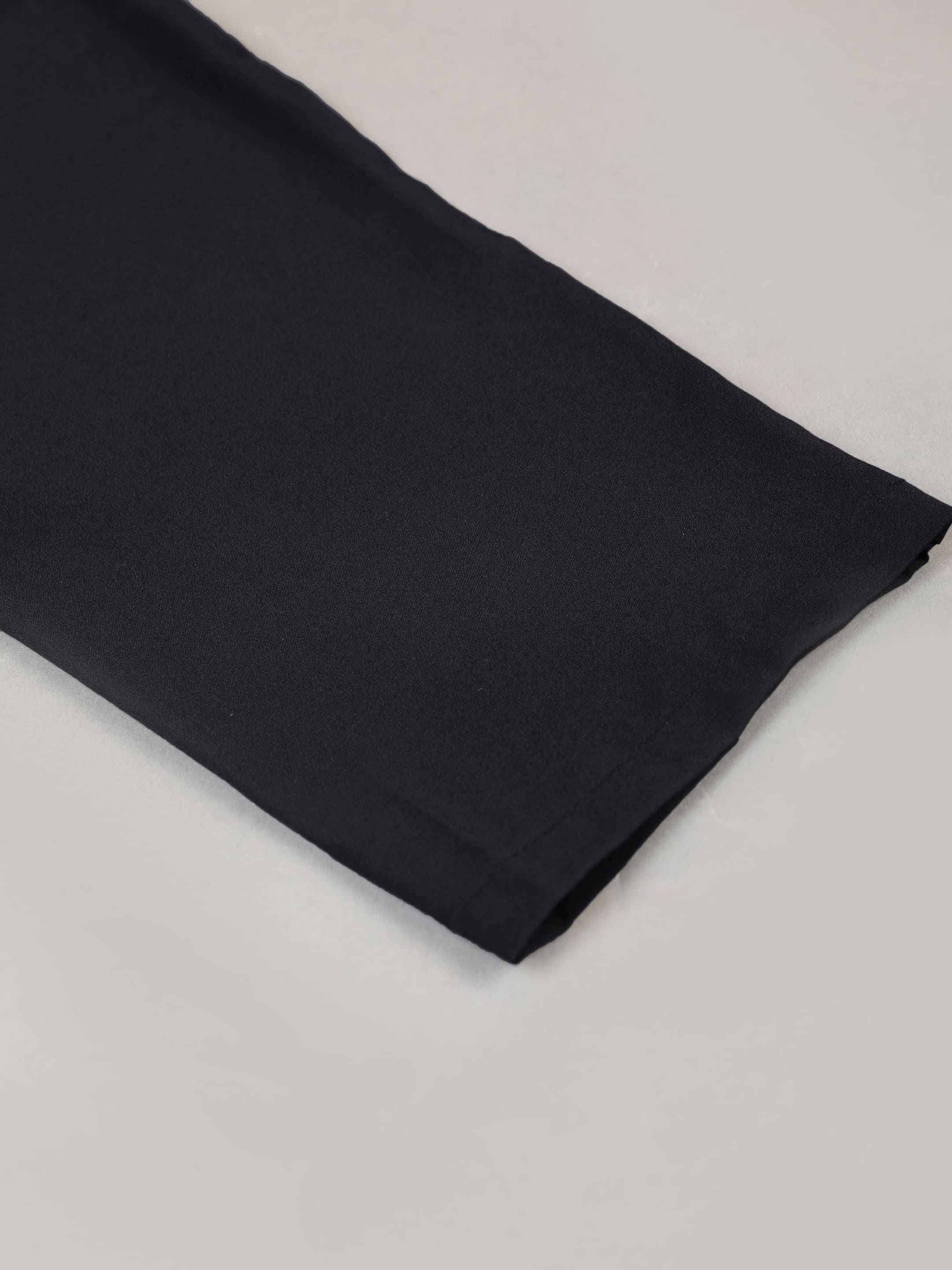 Dpassion Men Black Slim Fit Track Pants Stretch Gym Running Activewear