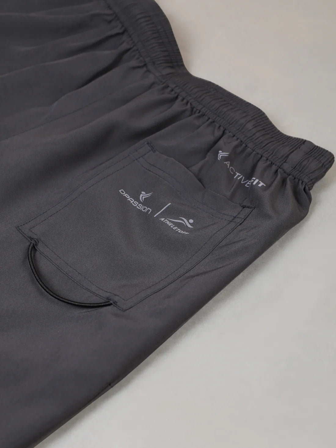 Dpassion Core Charcoal Performance Training Shorts Premium Activewear - Dpassion