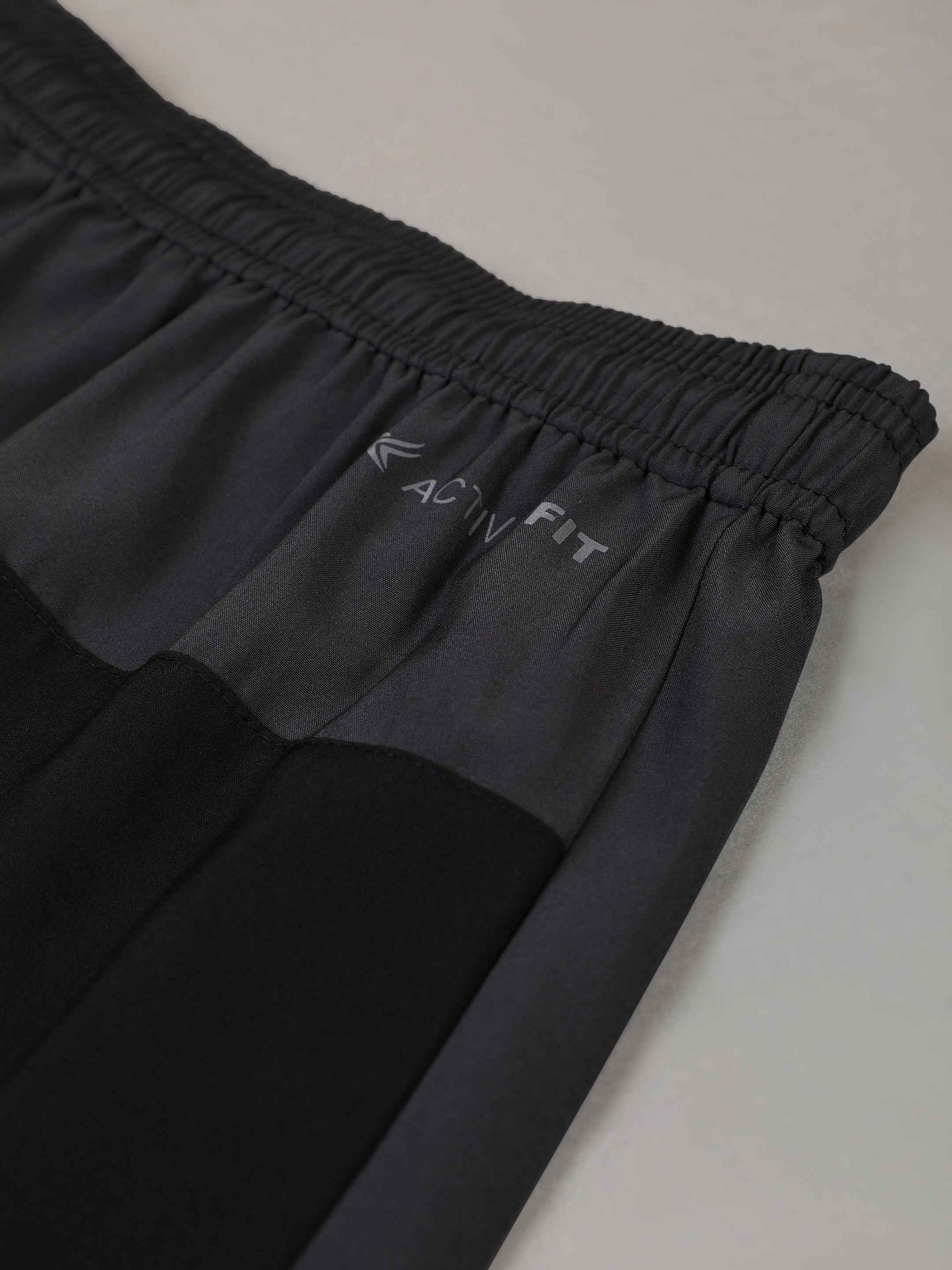 Dpassion Black Performance Training Shorts Active Sportswear
