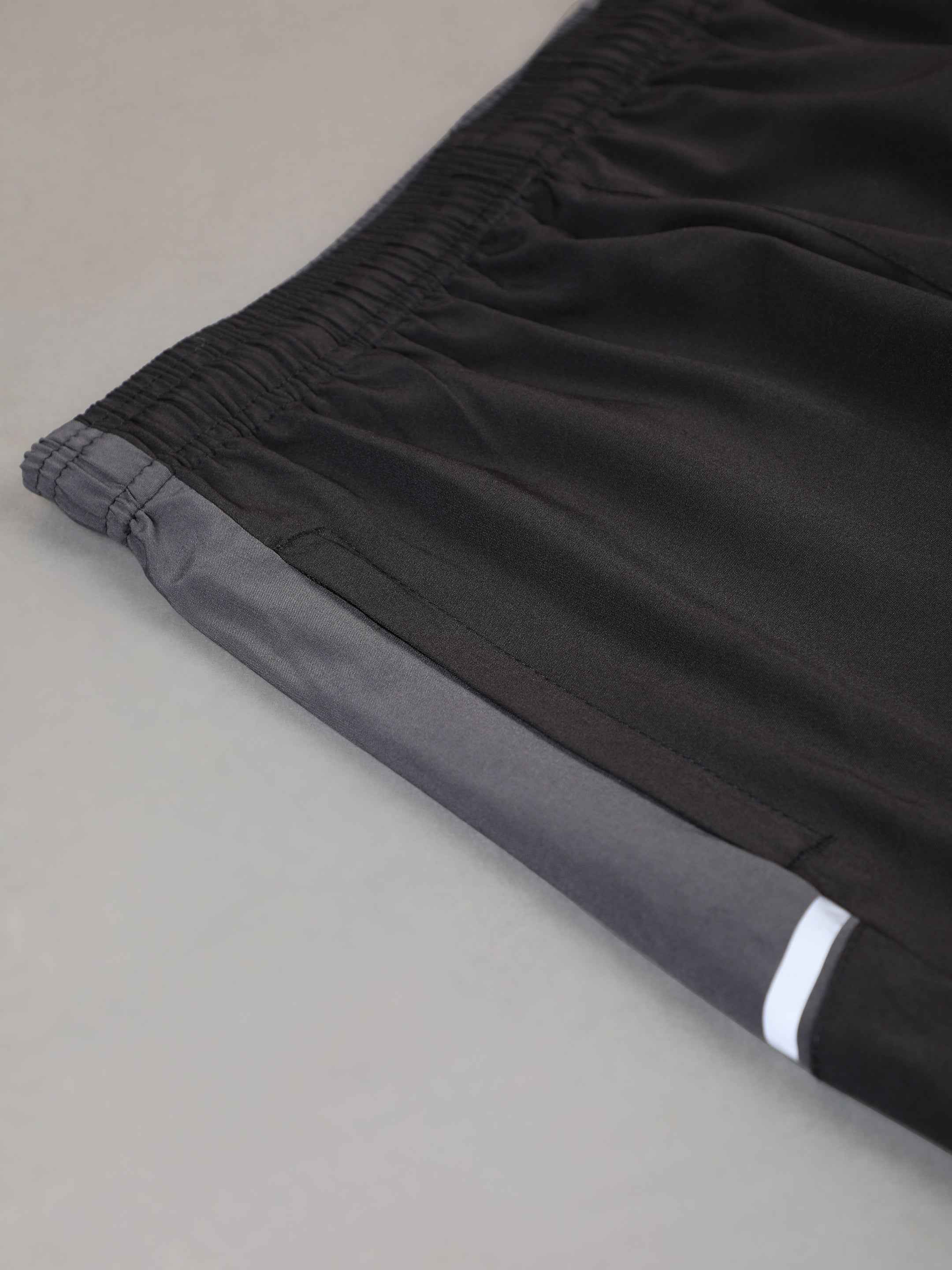 Dpassion Black Performance Training Shorts Active Sportswear