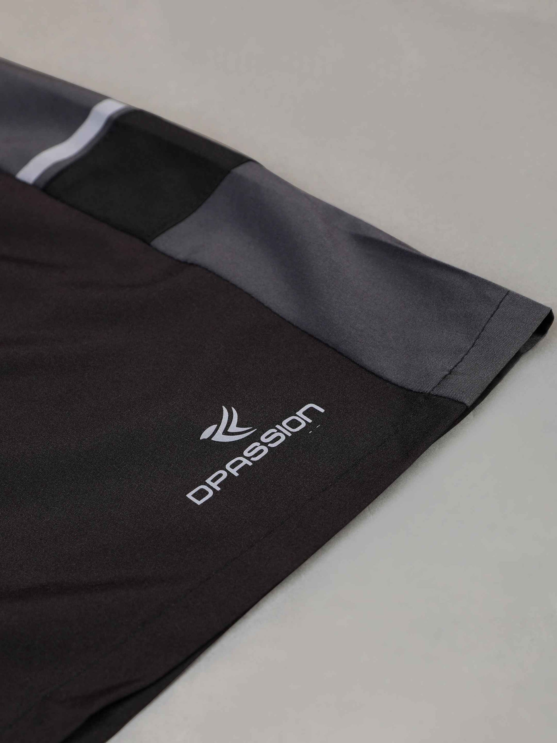 Dpassion Black Performance Training Shorts Active Sportswear