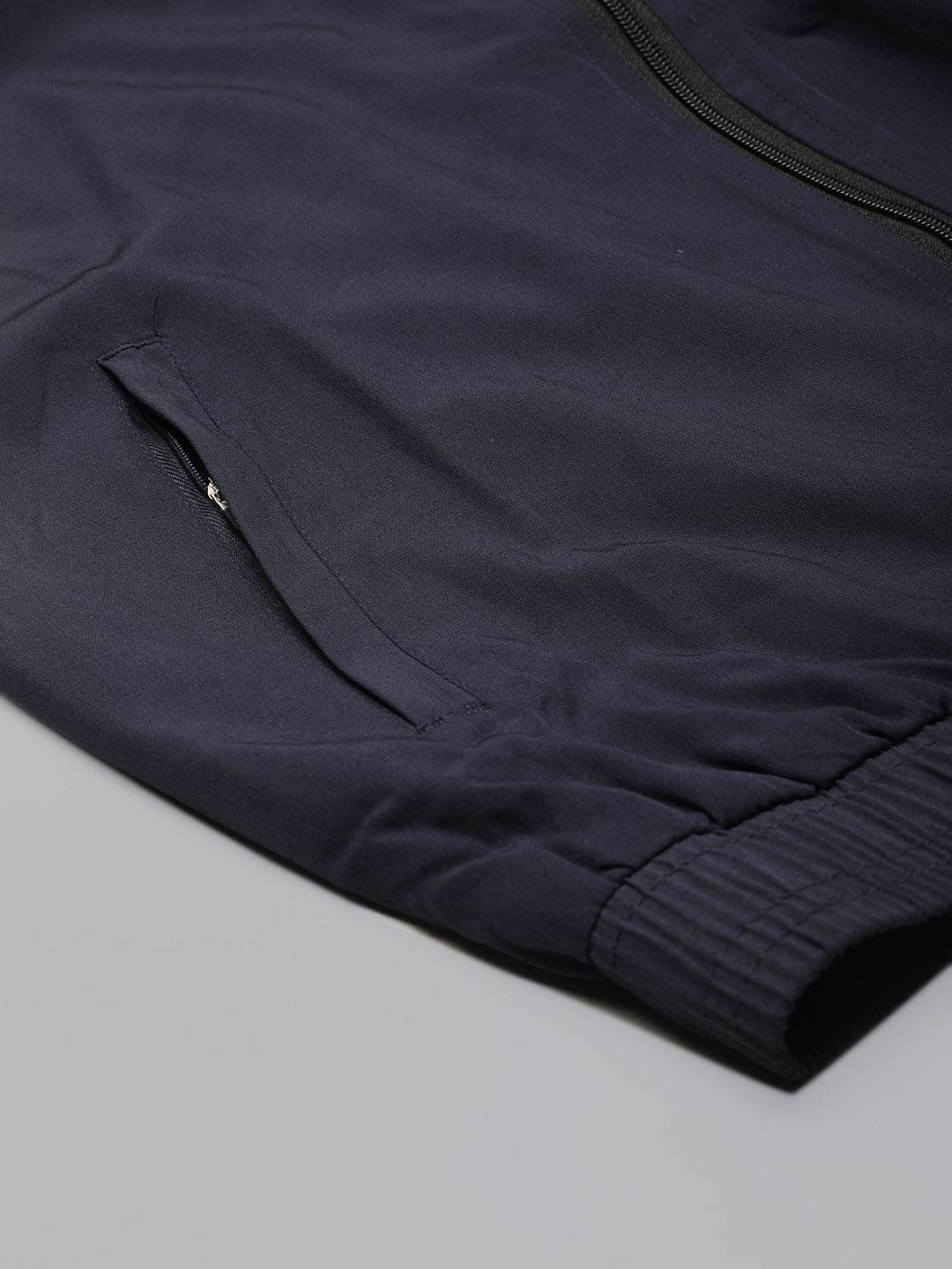 Dpassion Men Dual Tone Training Jacket Navy Black Sportswear - Dpassion