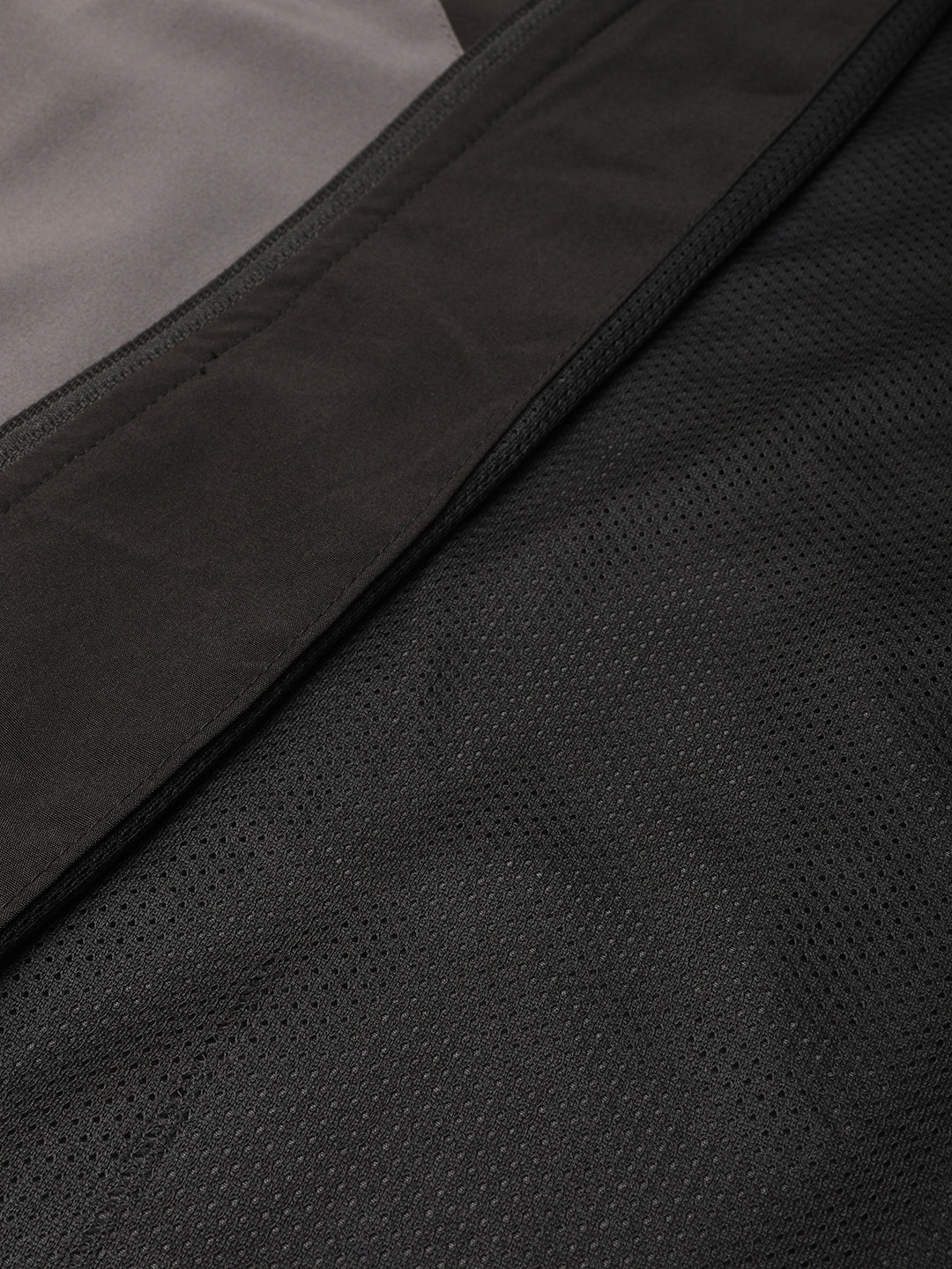Dpassion Men Dual Tone Training Jacket Grey Black Sportswear - Dpassion