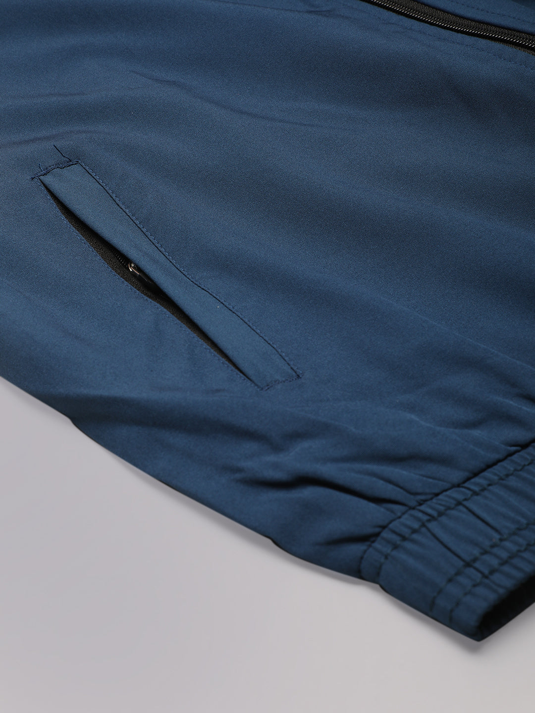 Dpassion Men Dual Tone Training Jacket Black Blue Sportswear - Dpassion