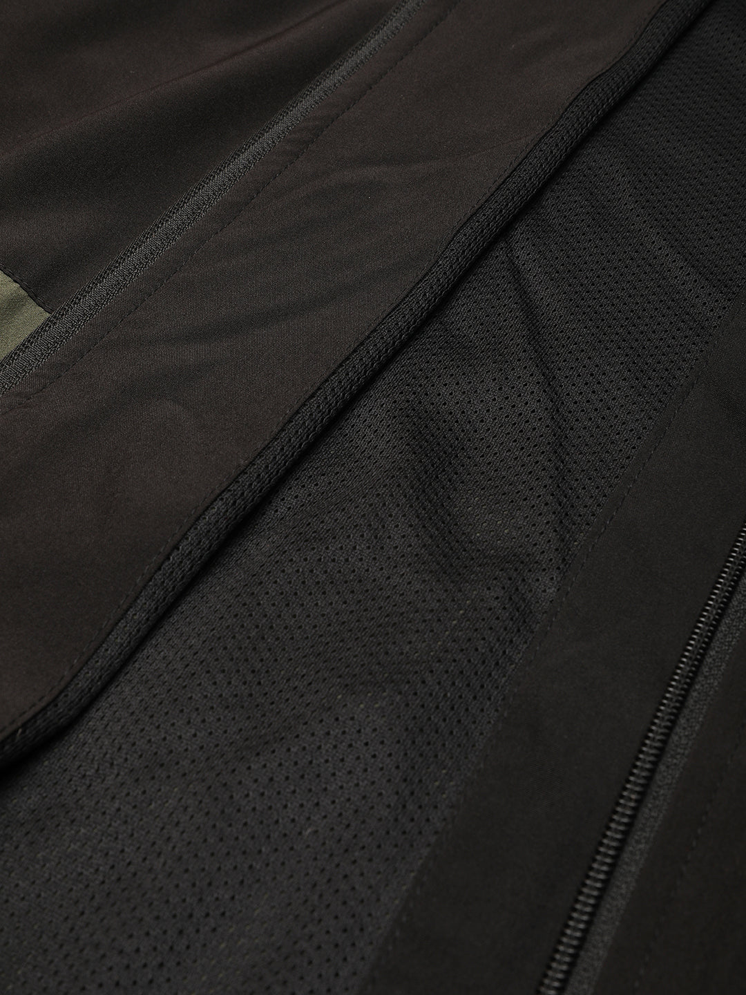 Dpassion Men Dual Tone Training Jacket Black Olive Sportswear - Dpassion