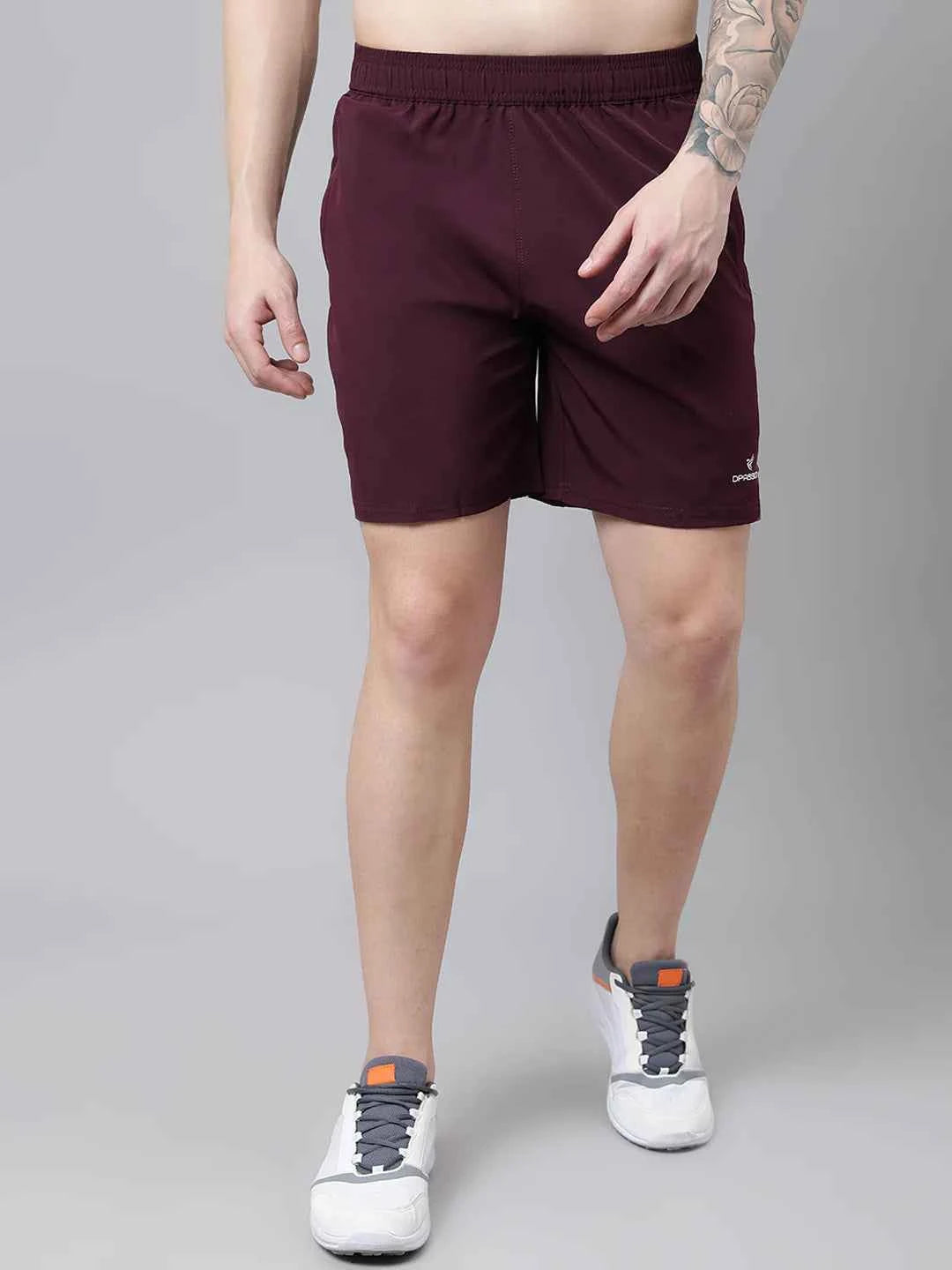 Dpassion Core Essential Training Shorts – Maroon Performance Activewear