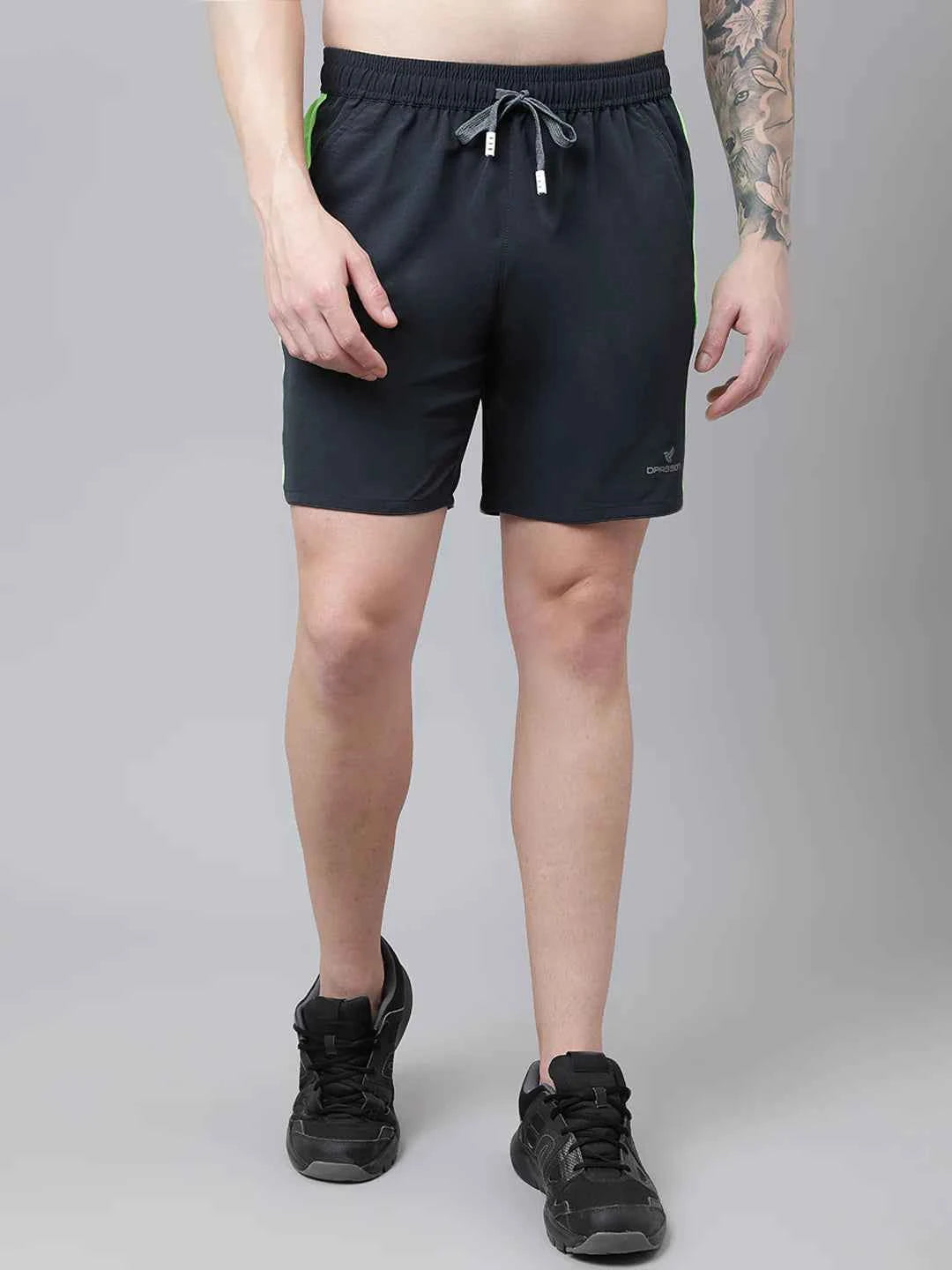 Dpassion Core Flex Training Shorts Black Red Activewear