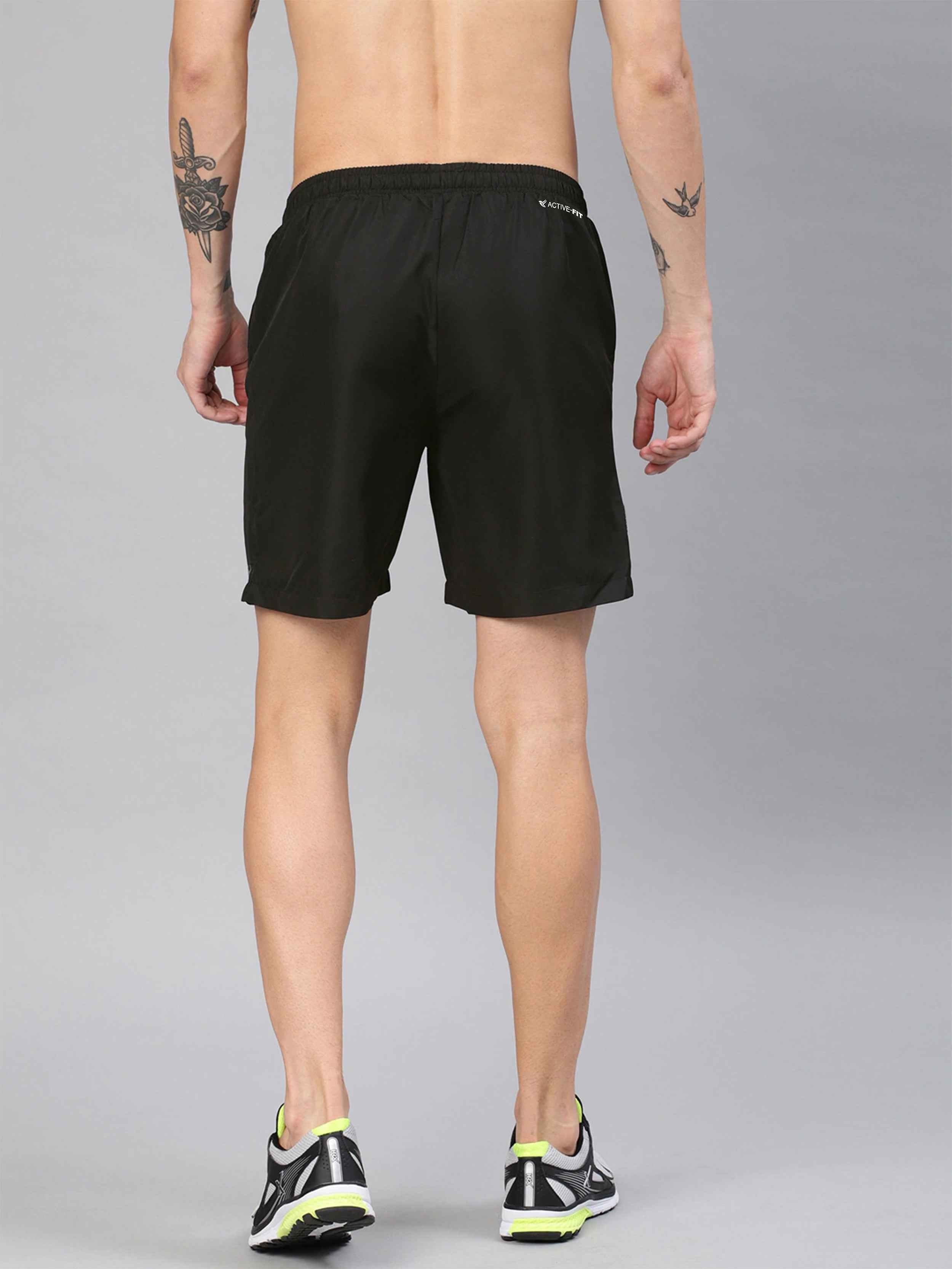 Dpassion Never Enough Performance Training Shorts – Black Activewear