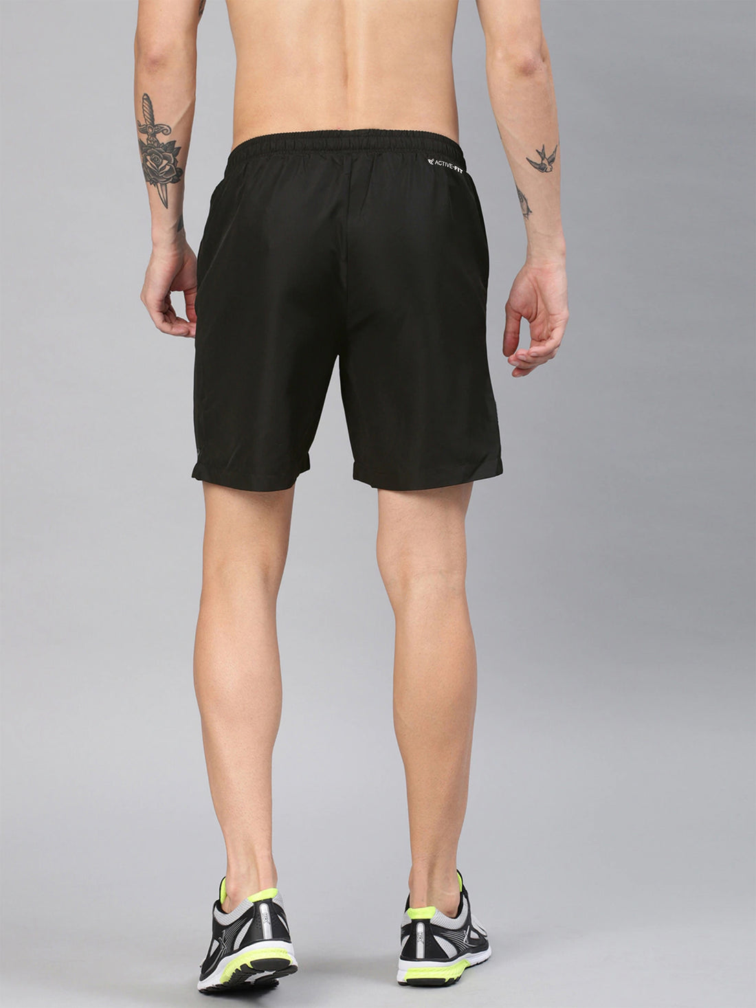 NS Lycra 150 GSM Men Printed Training Shorts