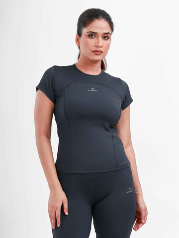 Dpassion SculptFit Core Performance Tee Womens Activewear Gym Top