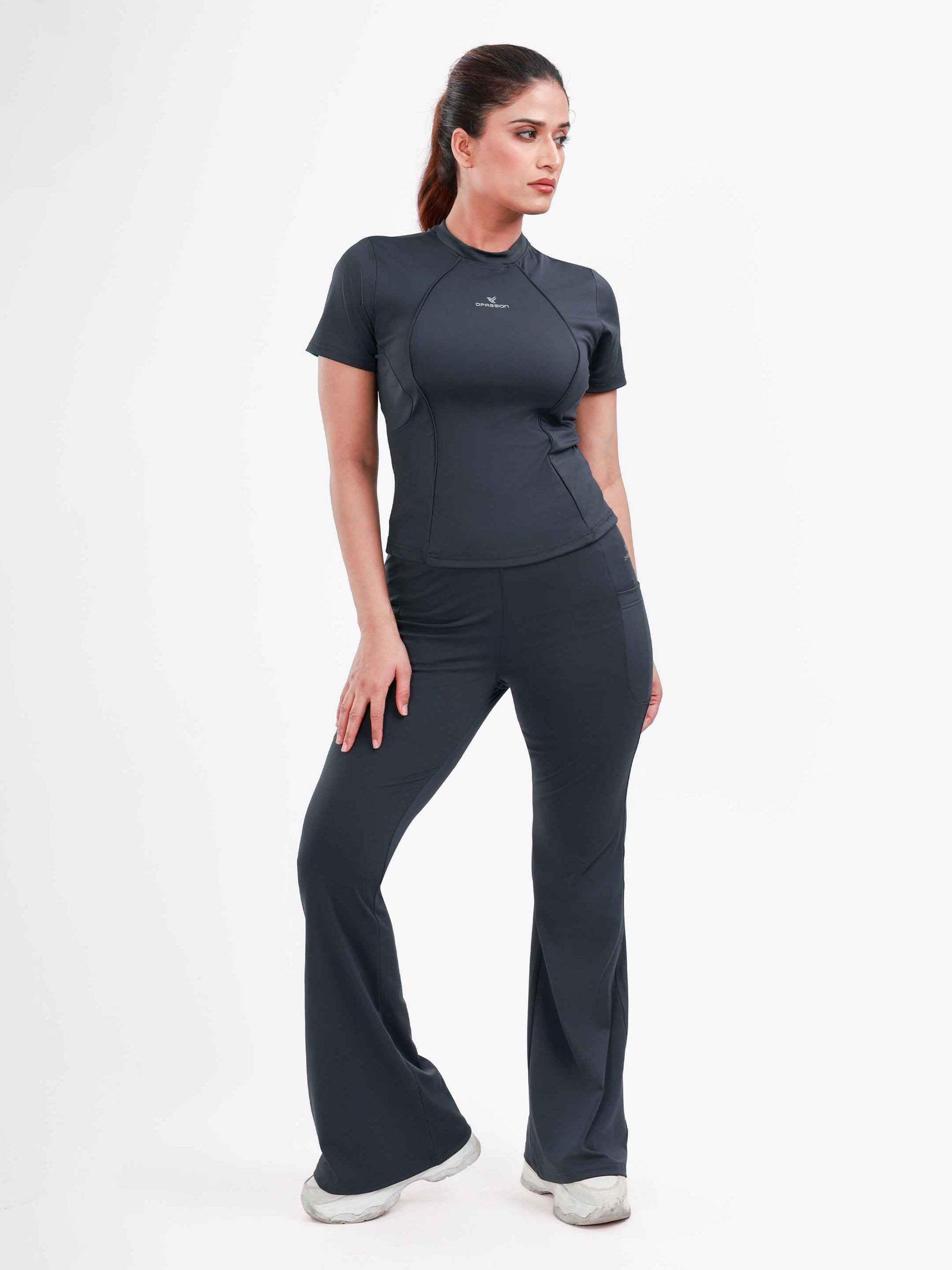 Dpassion AeroShape Performance T-Shirt & Flare Pants Set