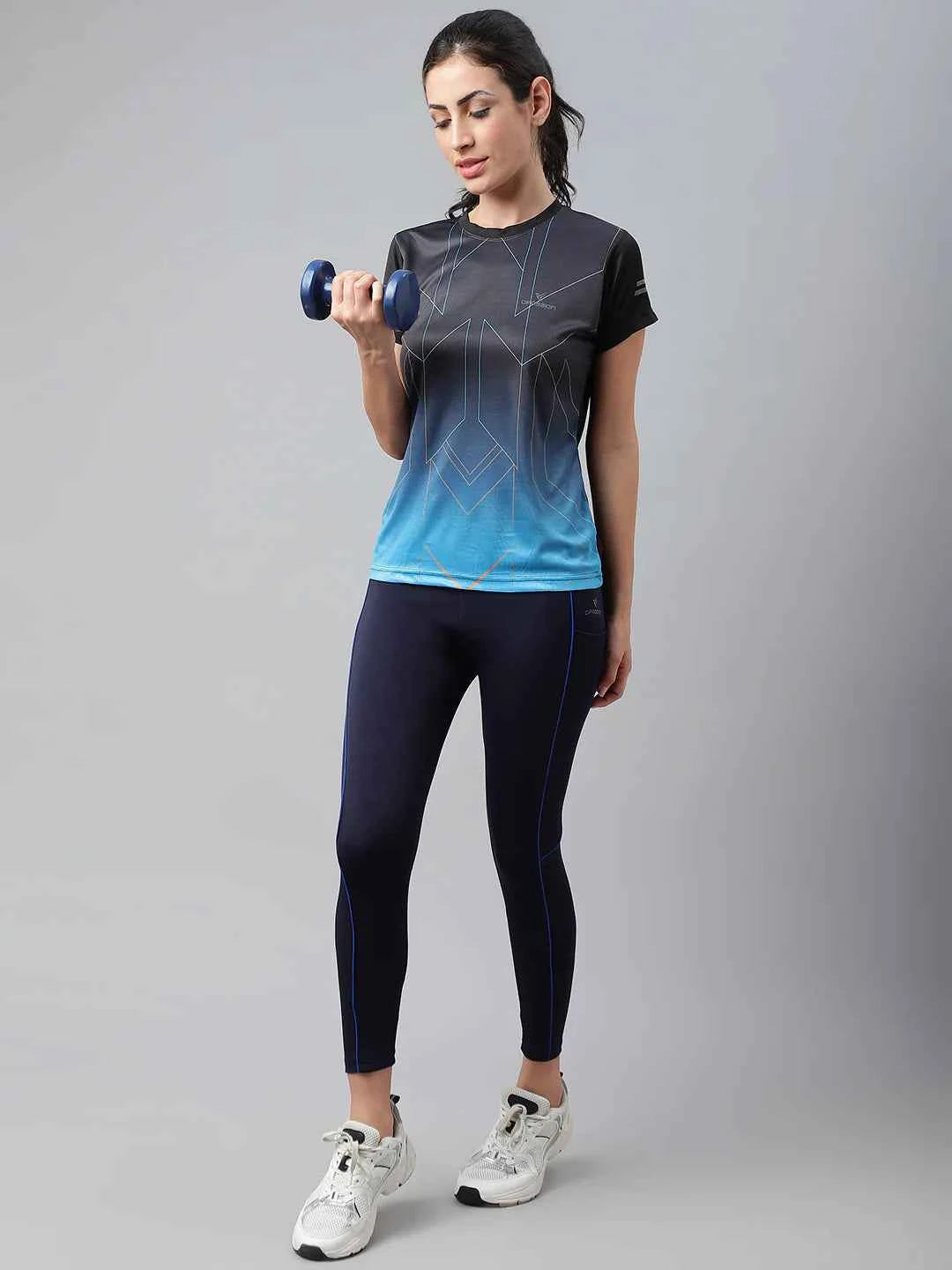Dpassion Women AeroPulse Gradient Performance T-Shirt
