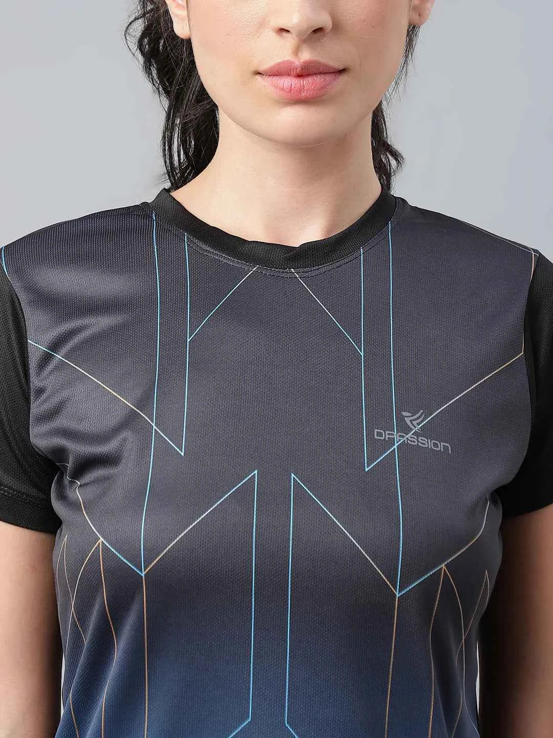 Dpassion Women AeroPulse Gradient Performance T-Shirt