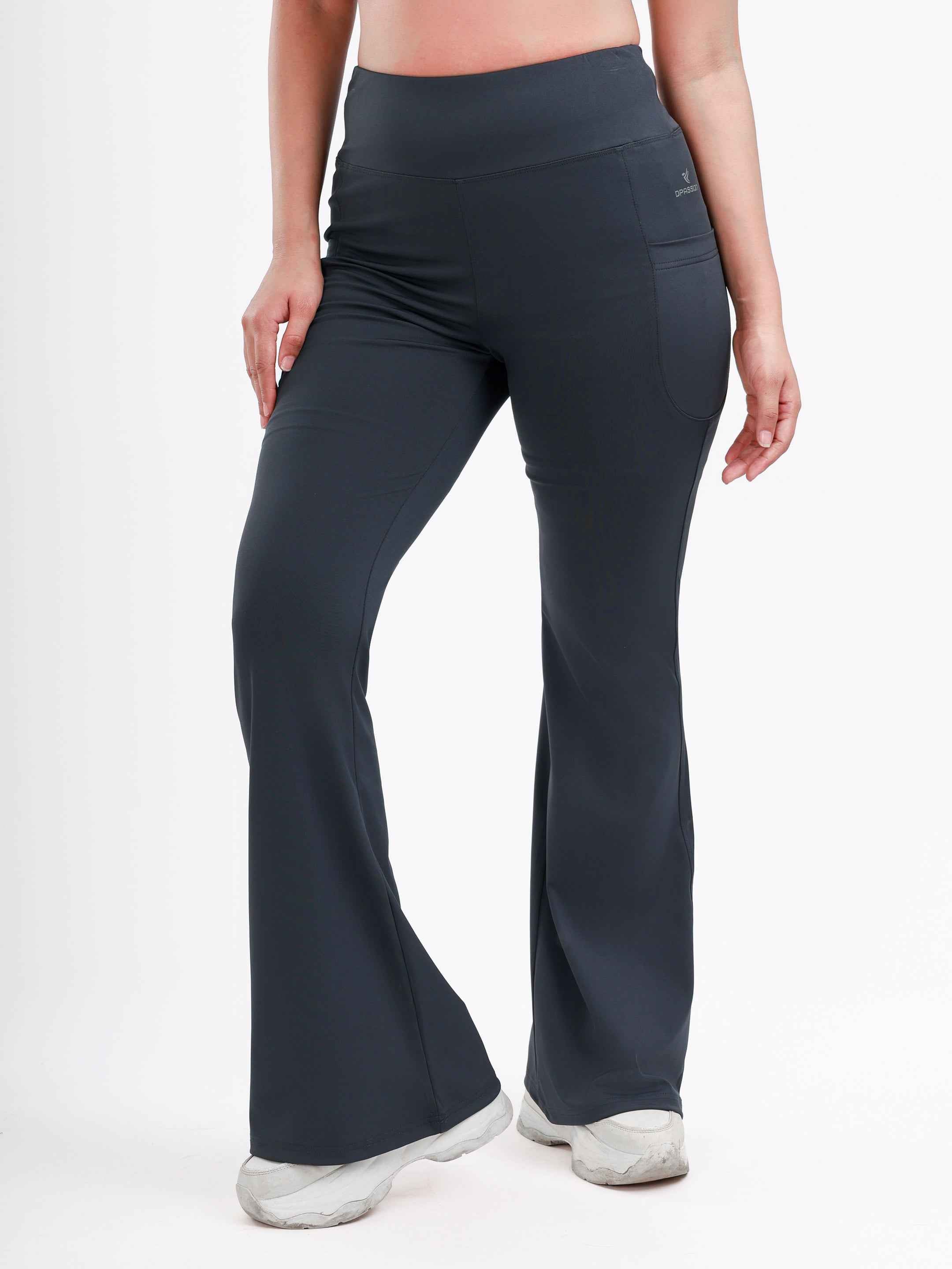 Dpassion Sculpt Flare Pants with Pocket – Premium Training Activewear