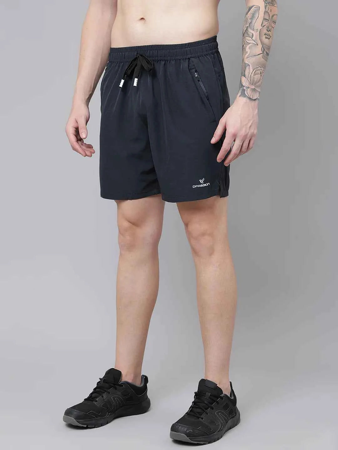 Dpassion Core Essential Training Shorts – Dark Navy Performance Activewear