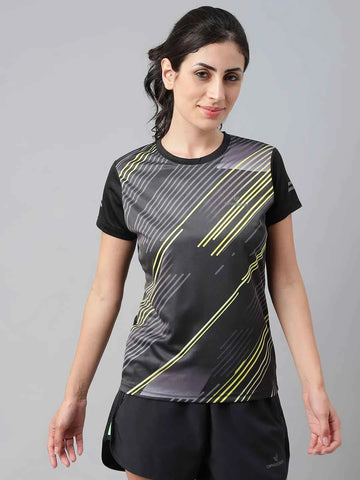 Dpassion Women Neon Rush Performance T-Shirt
