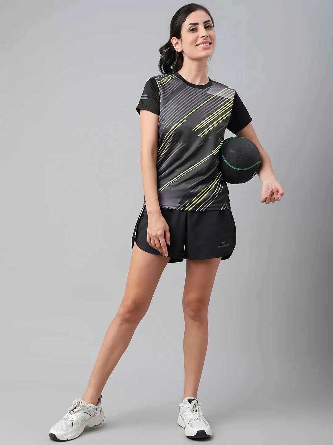 Dpassion Women Neon Rush Performance T-Shirt