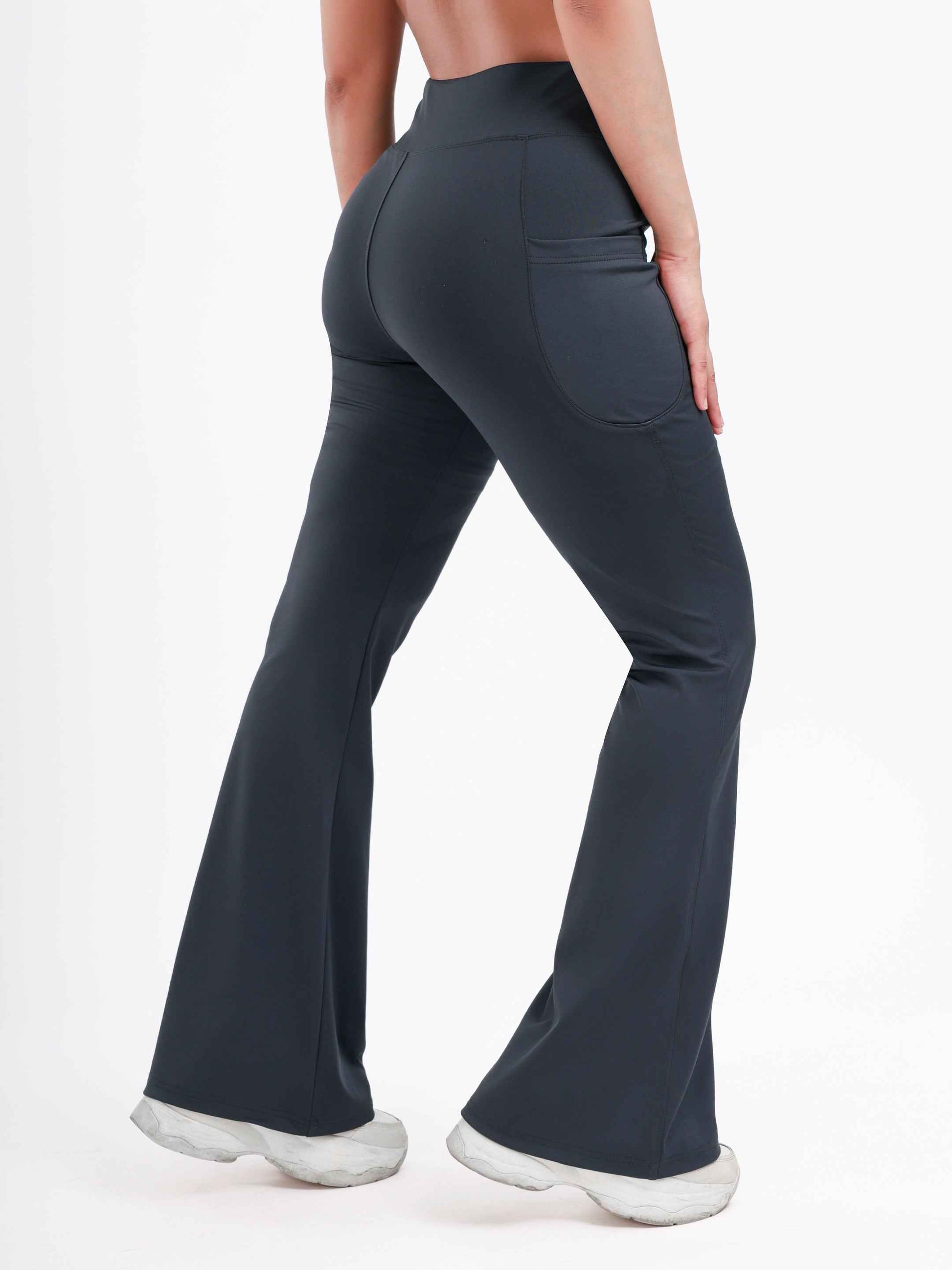 Dpassion Sculpt Flare Pants with Pocket – Premium Training Activewear