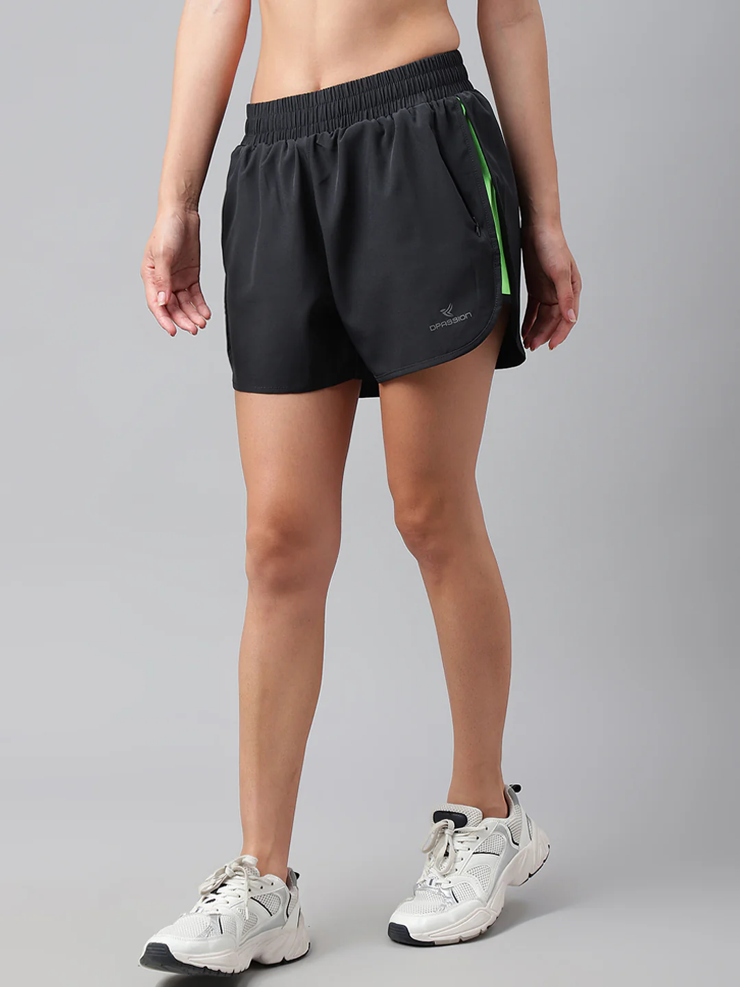 Dpassion Women Printed Training T-Shirt & Shorts Activewear Set - Dpassion