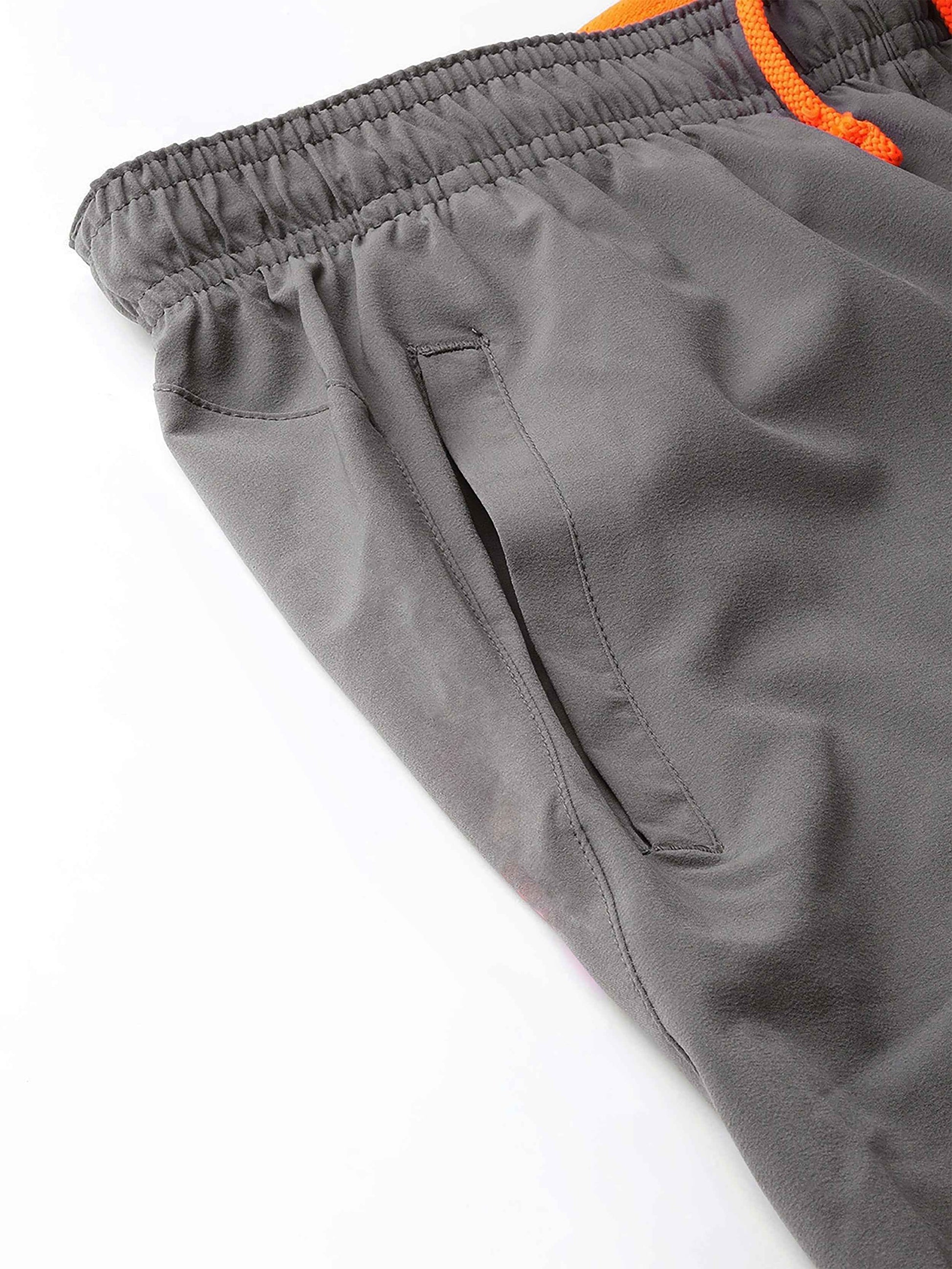 Dpassion Stay Fit Performance Training Shorts – Grey Activewear