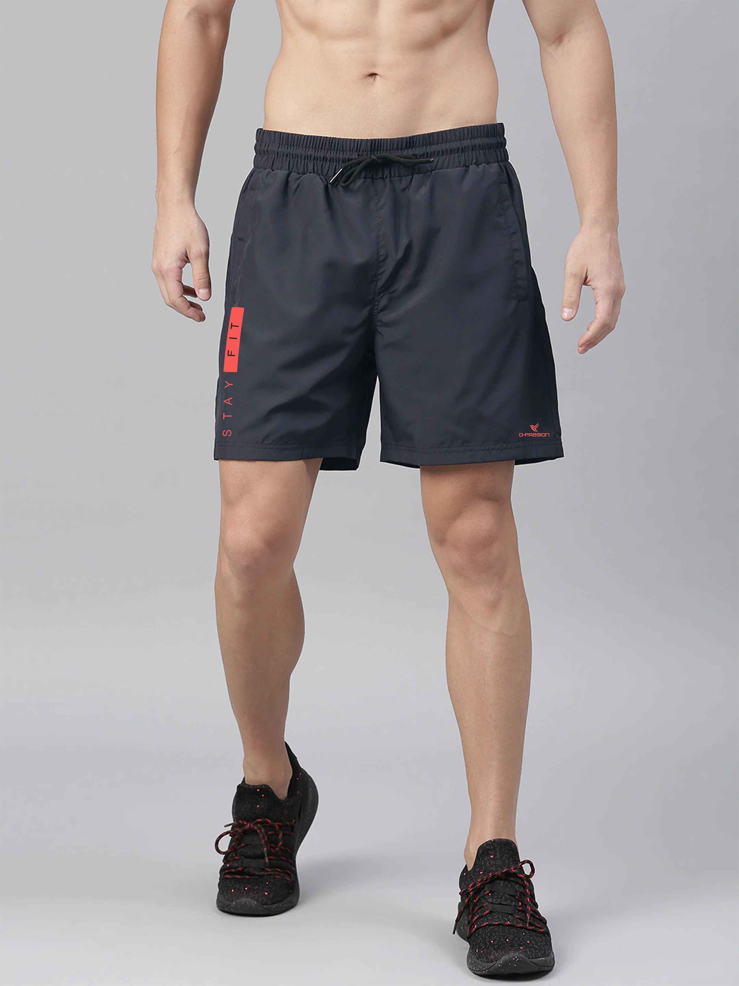 Dpassion Stay Fit Performance Training Shorts – Navy Activewear