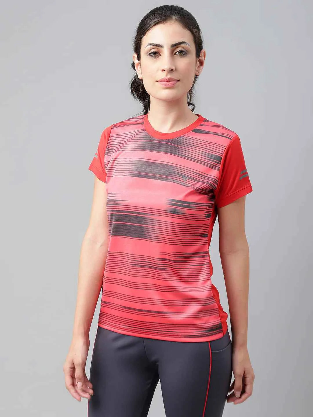Dpassion Women Velocity Streak Performance T-Shirt