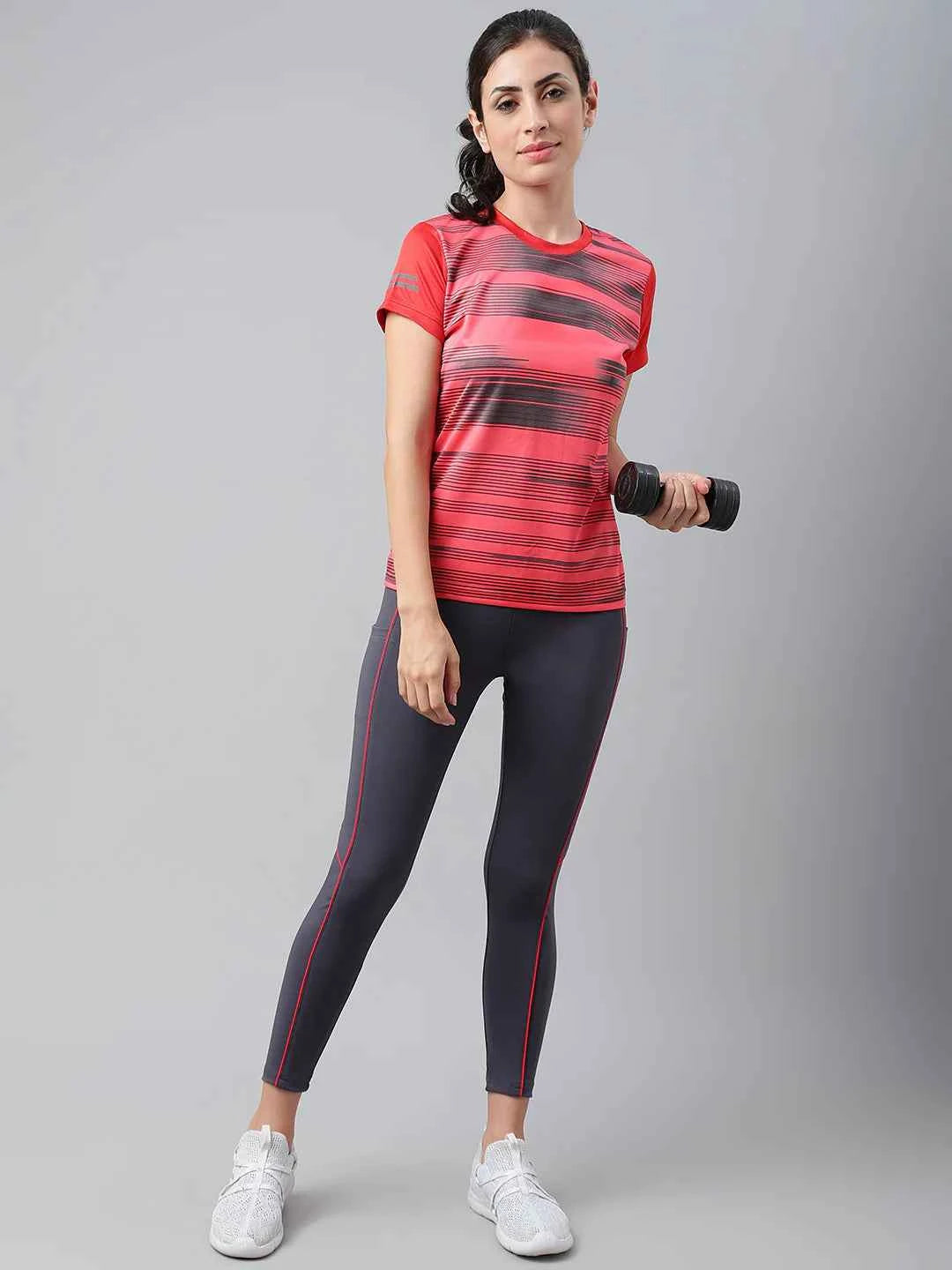 Dpassion Women Velocity Streak Performance T-Shirt