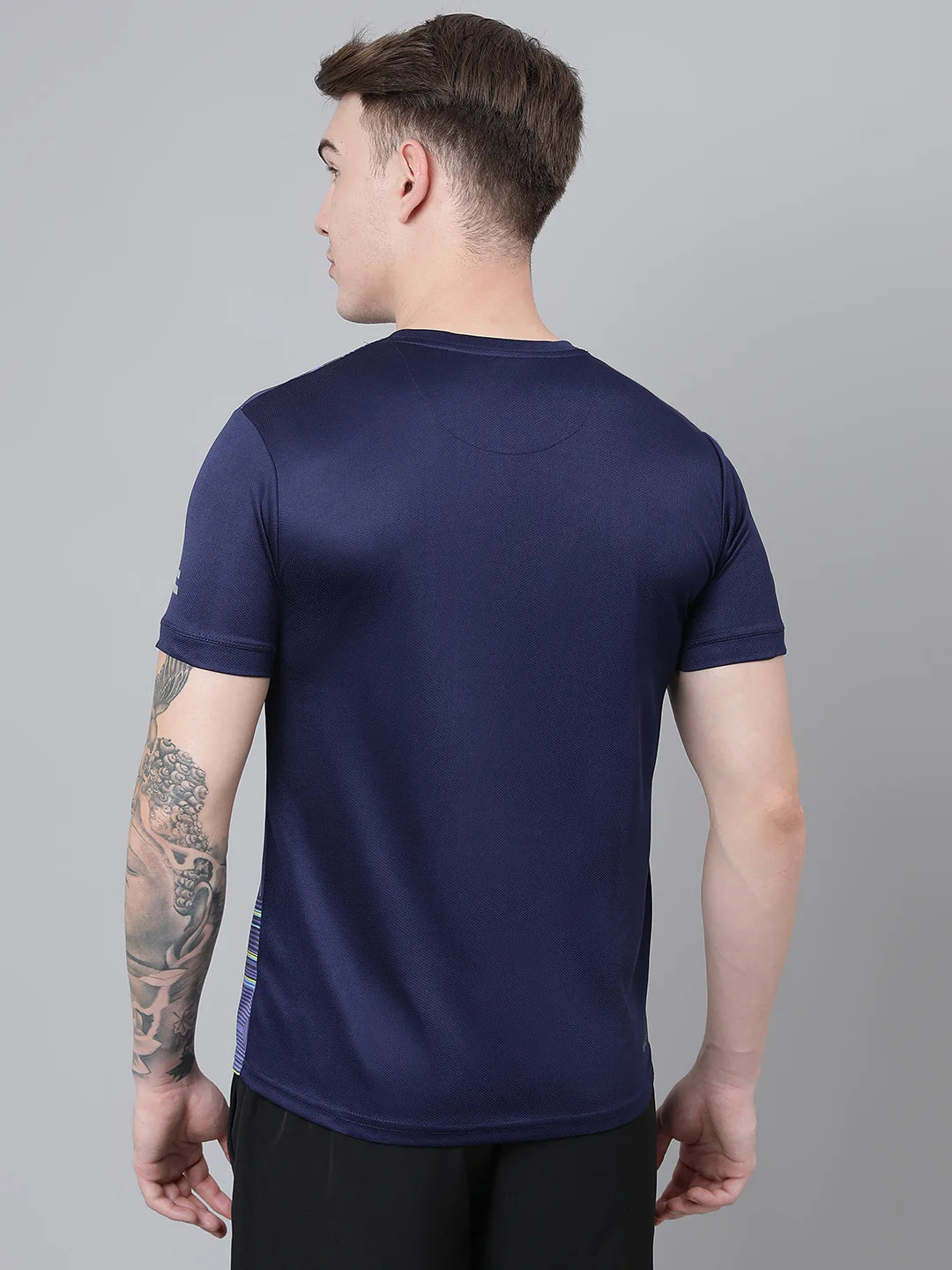 180 GSM Micro PP Men's Training T-Shirt Sublimation Print Multi Color