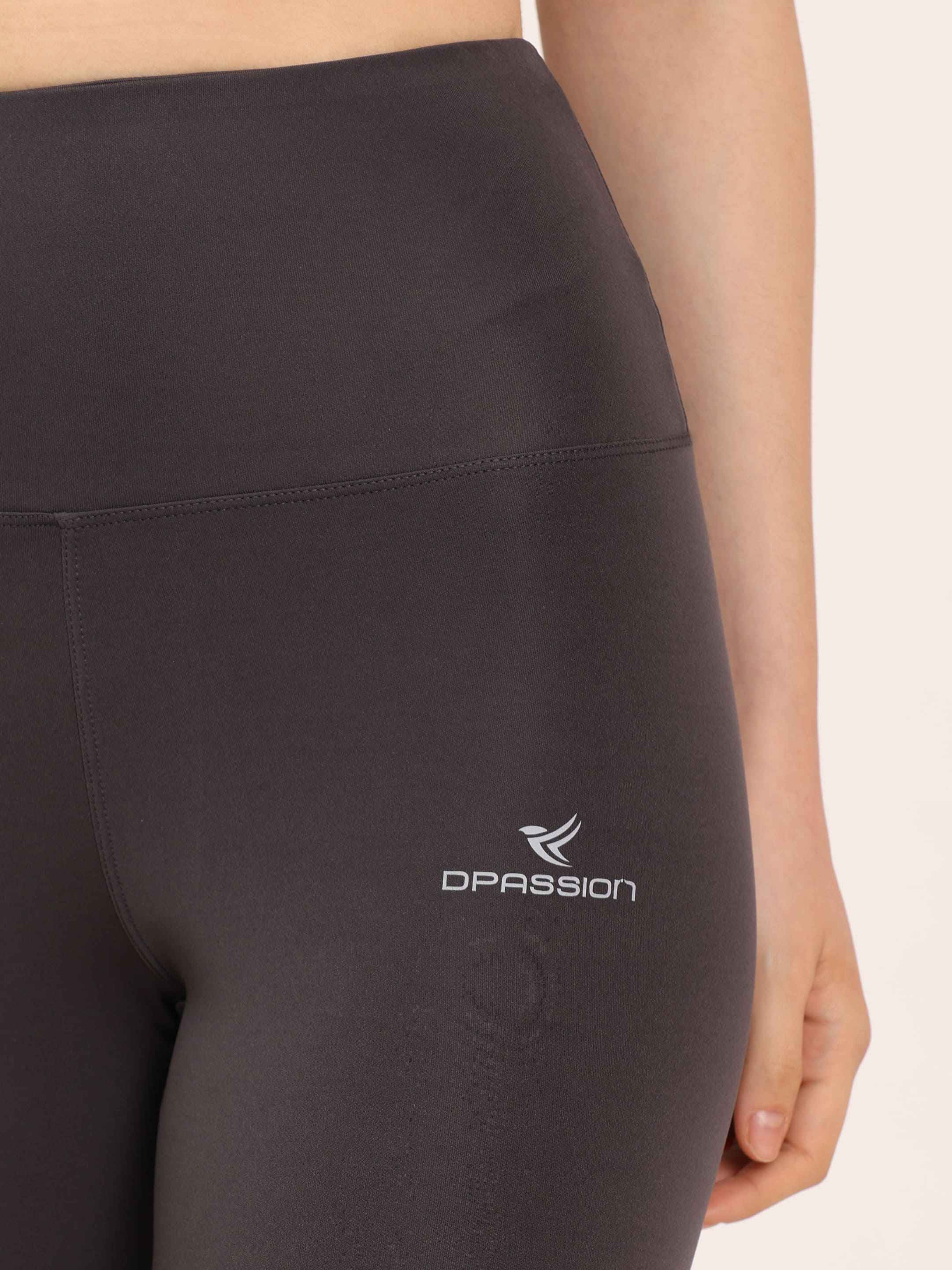 Dpassion SculptZip Performance Co-Ord Set – Charcoal Activewear