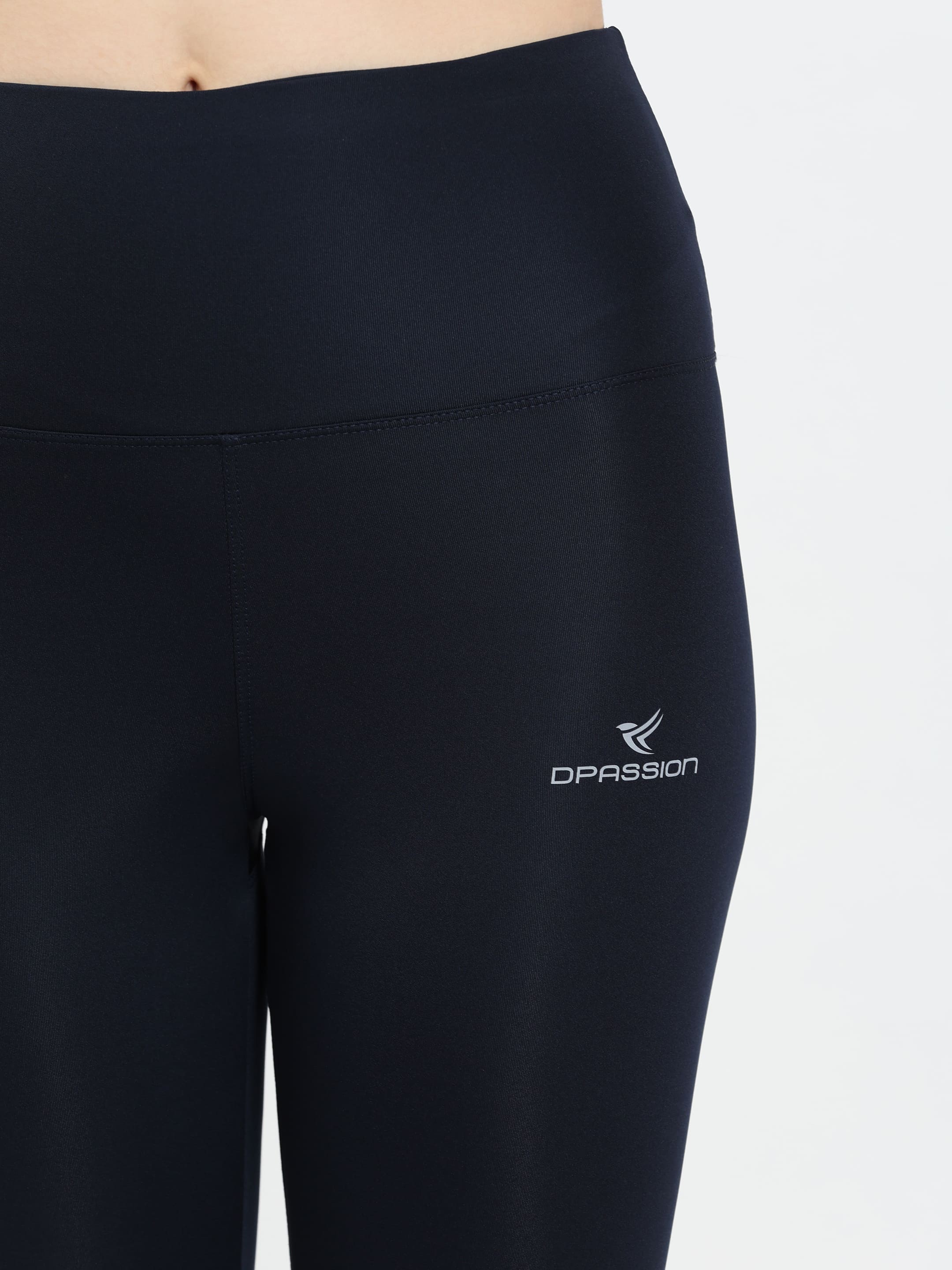 Dpassion SculptFlex Zip Co-Ord Set – Navy Blue Activewear