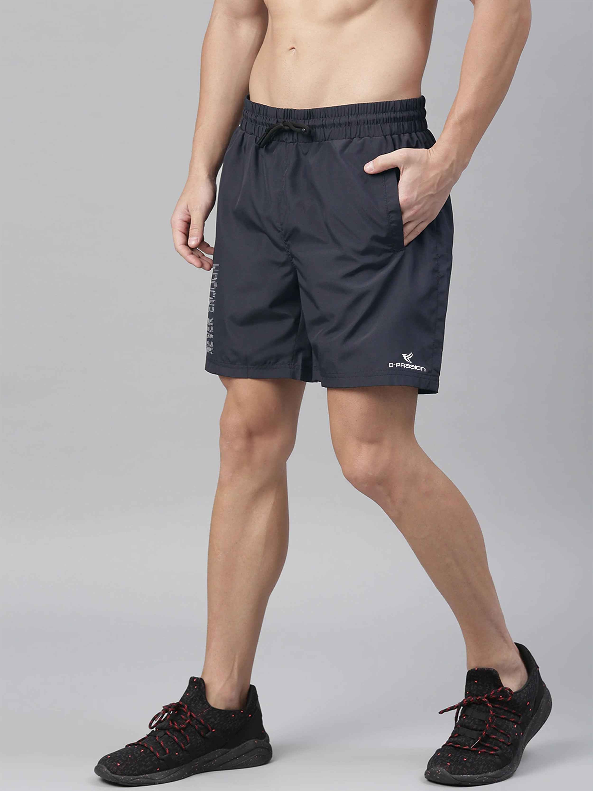 Dpassion Never Enough Performance Training Shorts – Navy Activewear