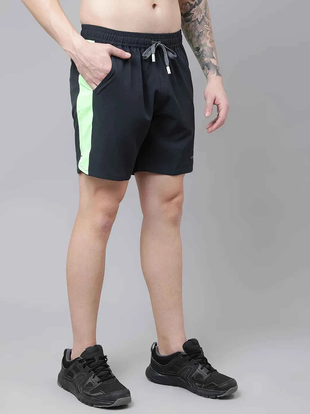 Dpassion Core Flex Training Shorts Black Red Activewear