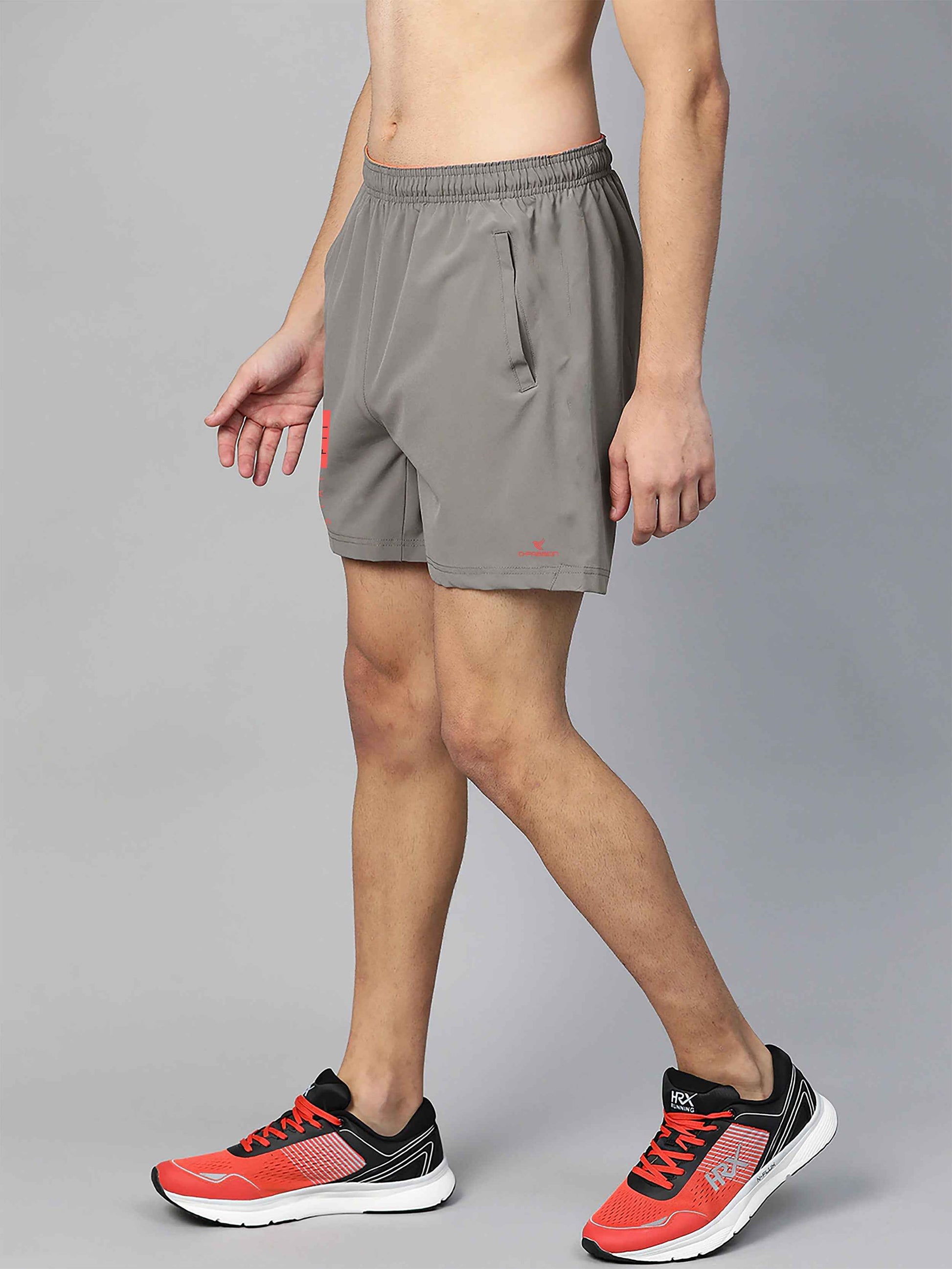 Dpassion Stay Fit Performance Training Shorts – Grey Activewear