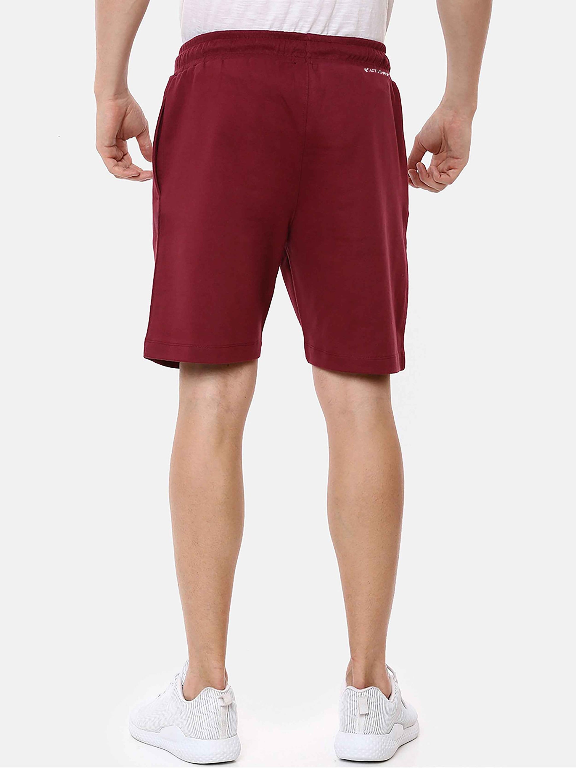 Dpassion Never Enough Premium Training Shorts – Maroon Activewear