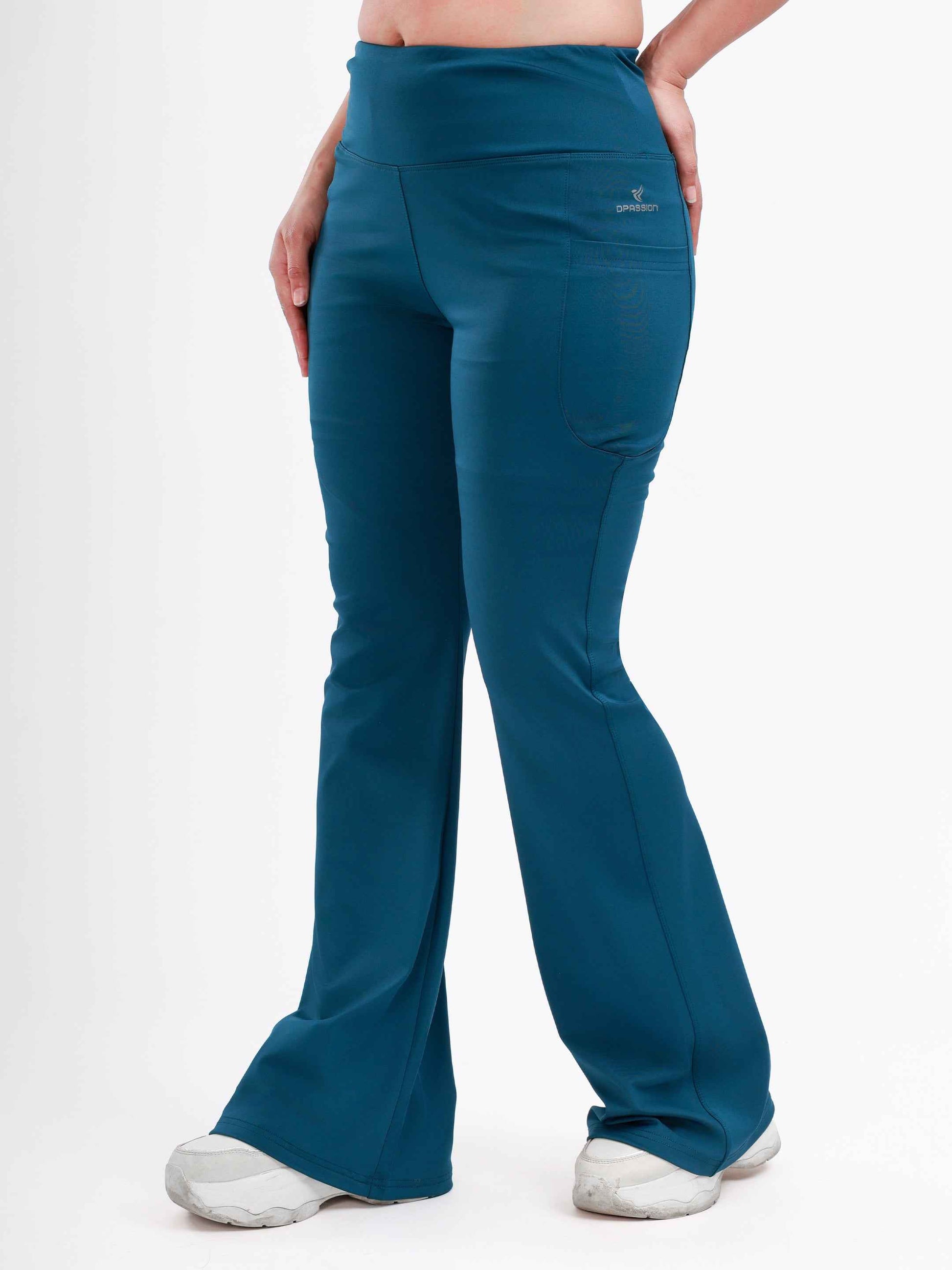 Dpassion ElevateFlow Performance T-Shirt & Flare Pants Set